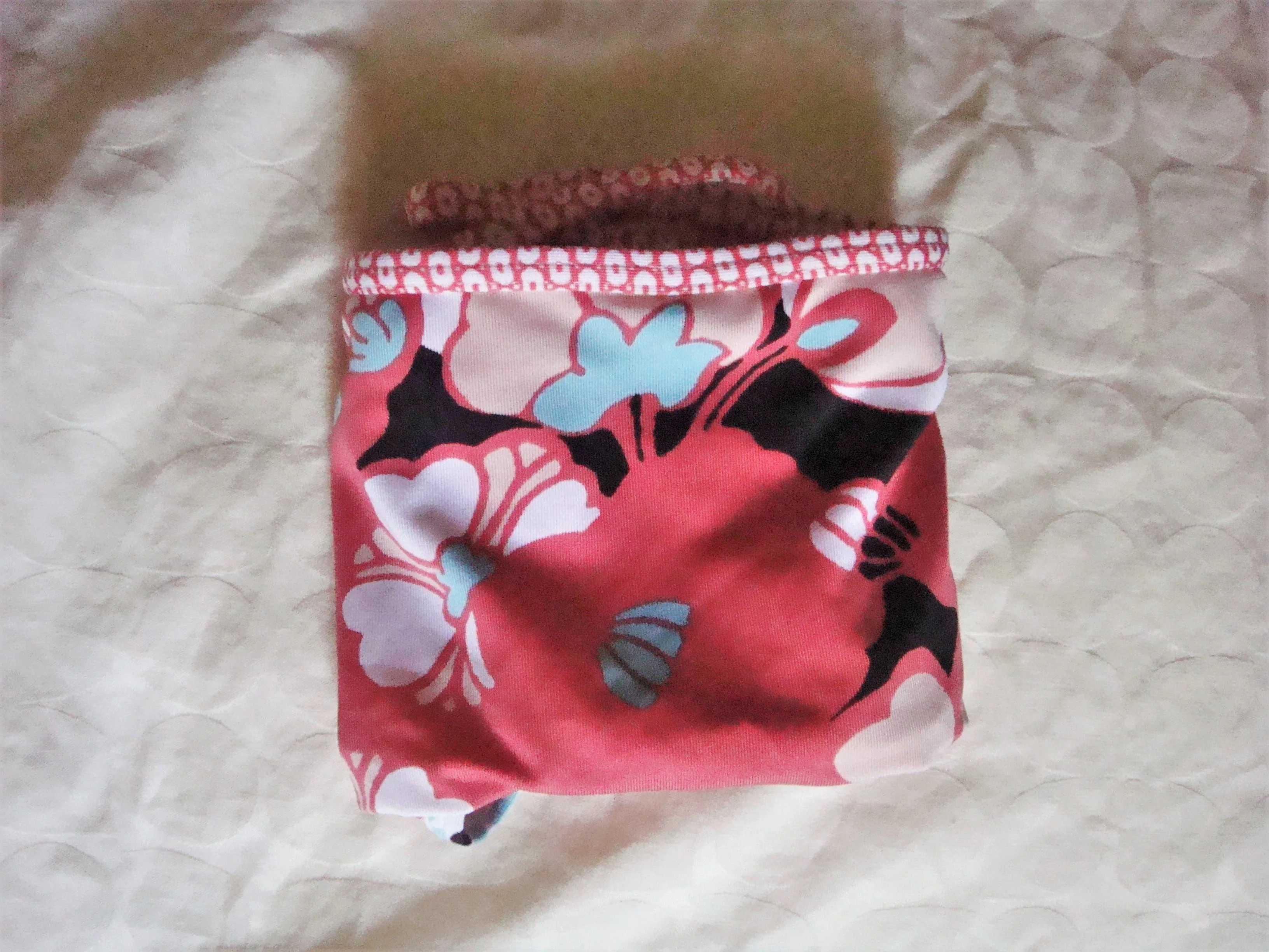 90s/00s Tropical Print String Bikini Panty By Calvin Klein - Image 8