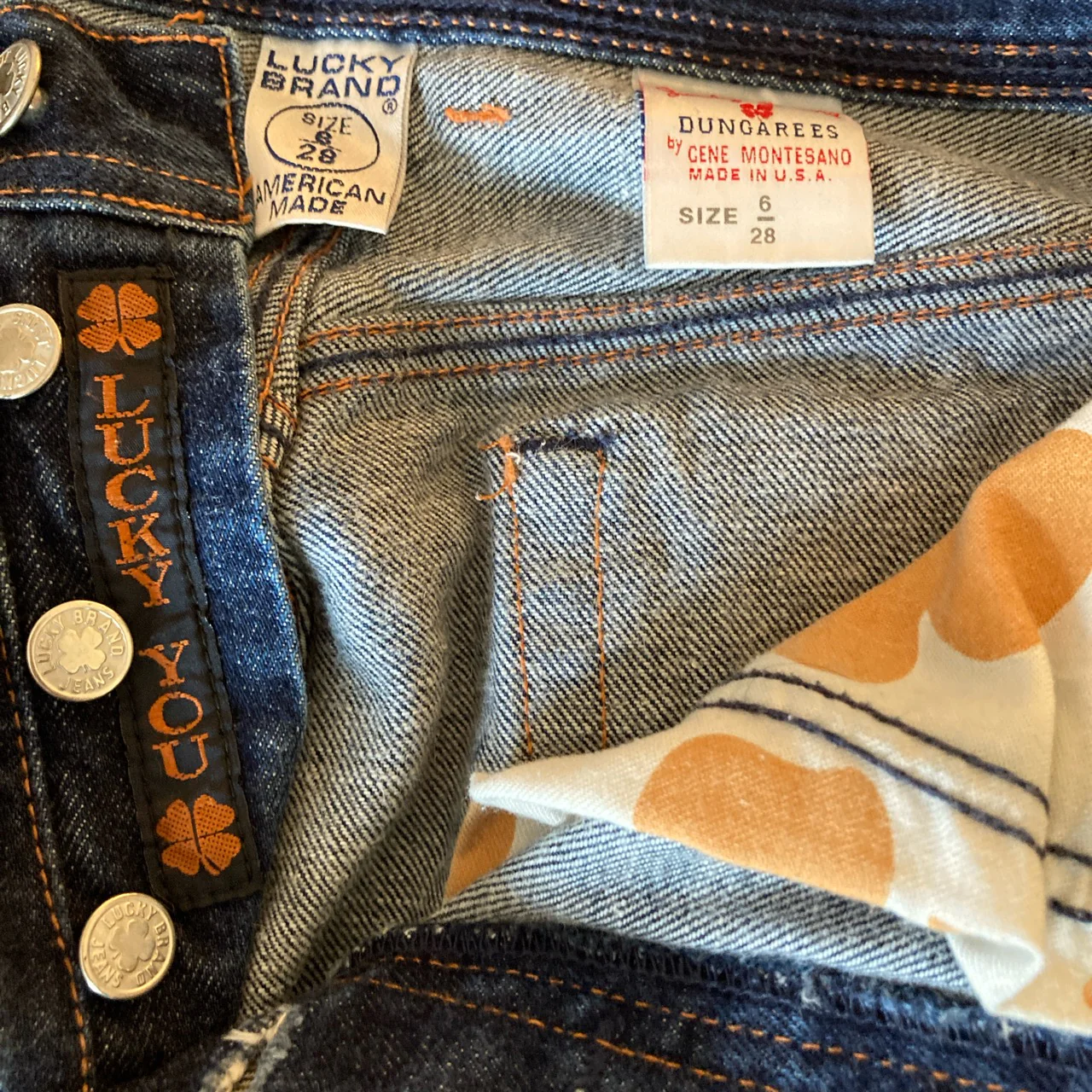 90s/00s Vintage Jeans by Lucky Brand - Image 4