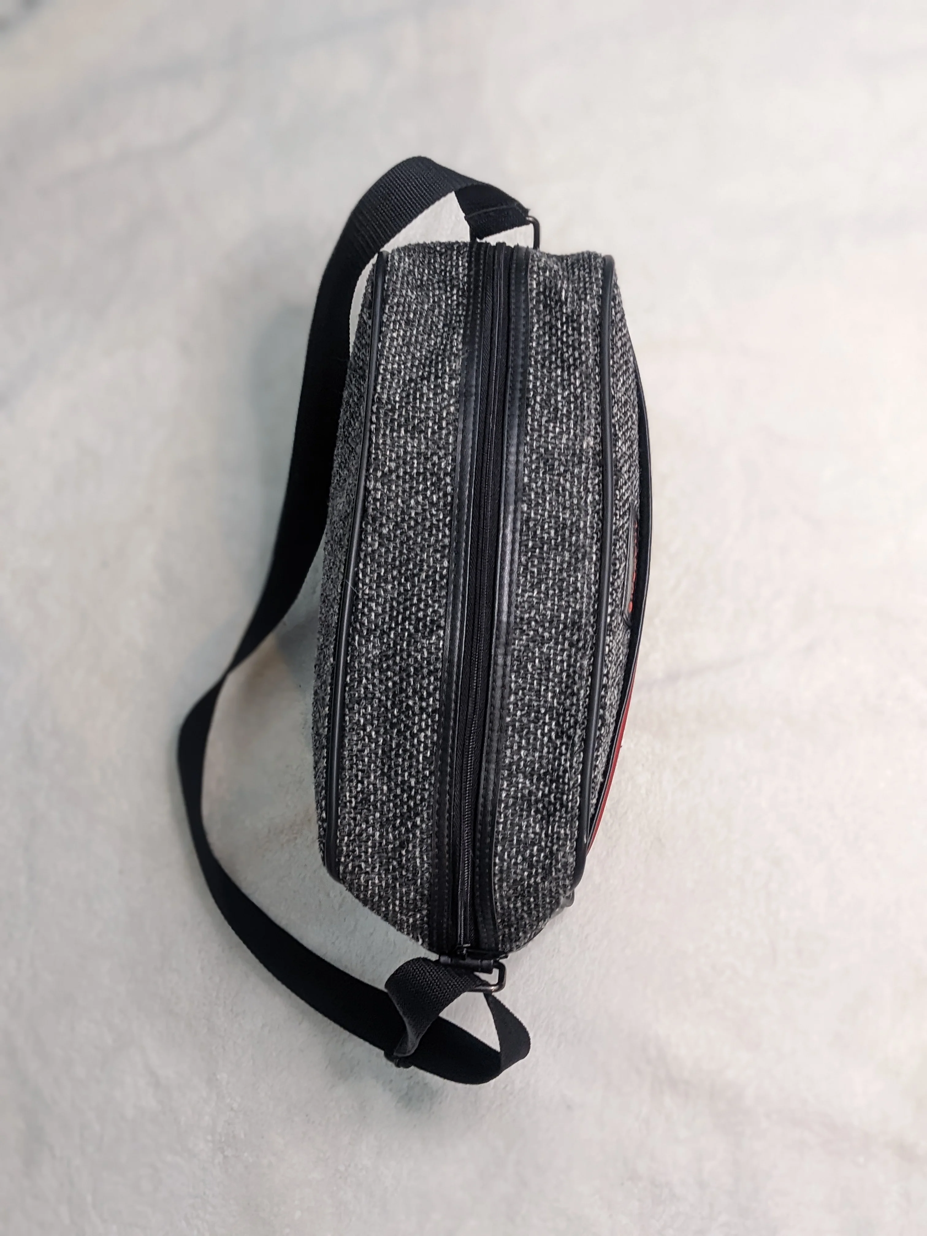 90s/00s Vintage Tweed Givenchy Messenger Bag By Givenchy - Image 15