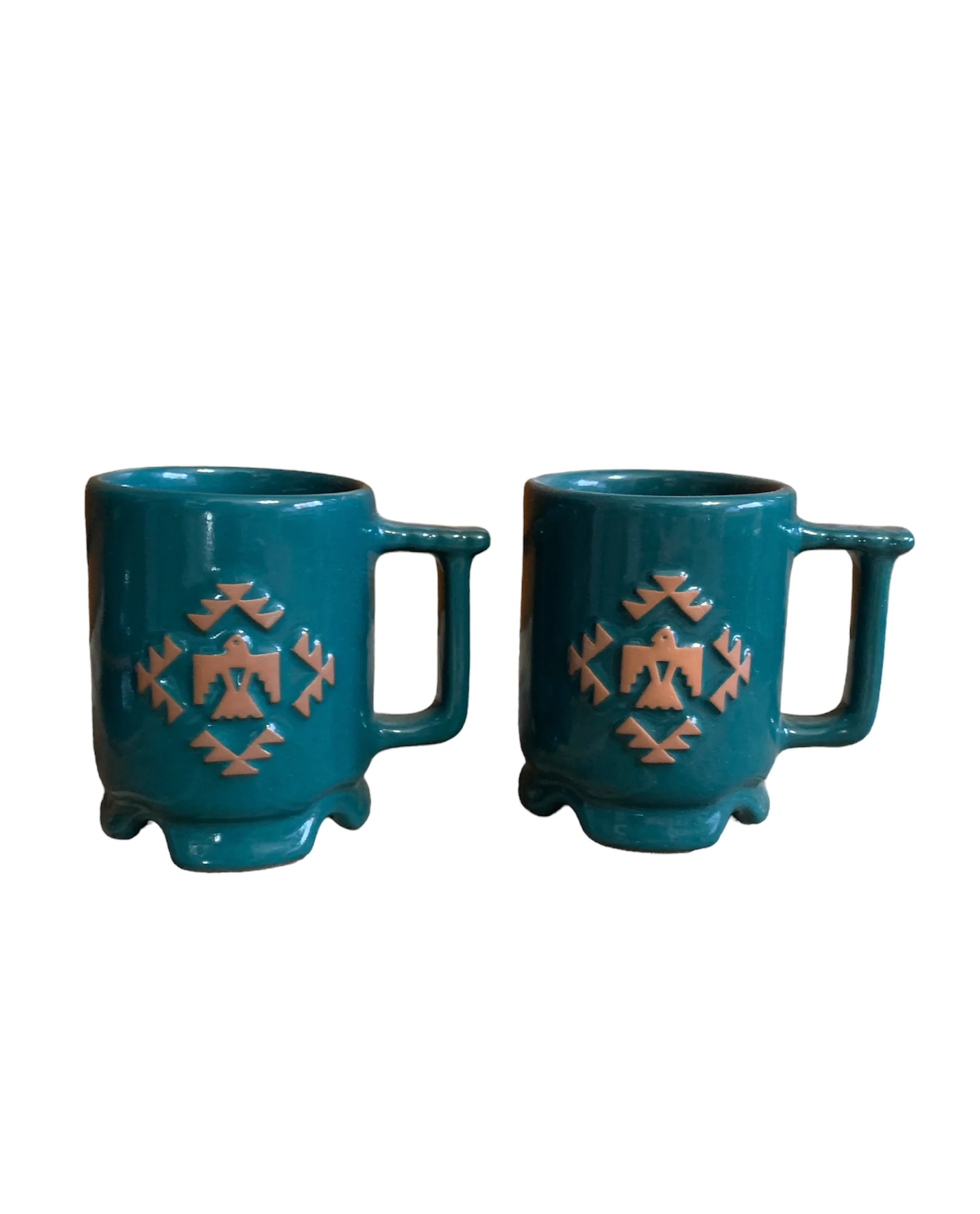 90s/00s Western Frankoma Dinner Set By Frankoma - Image 4