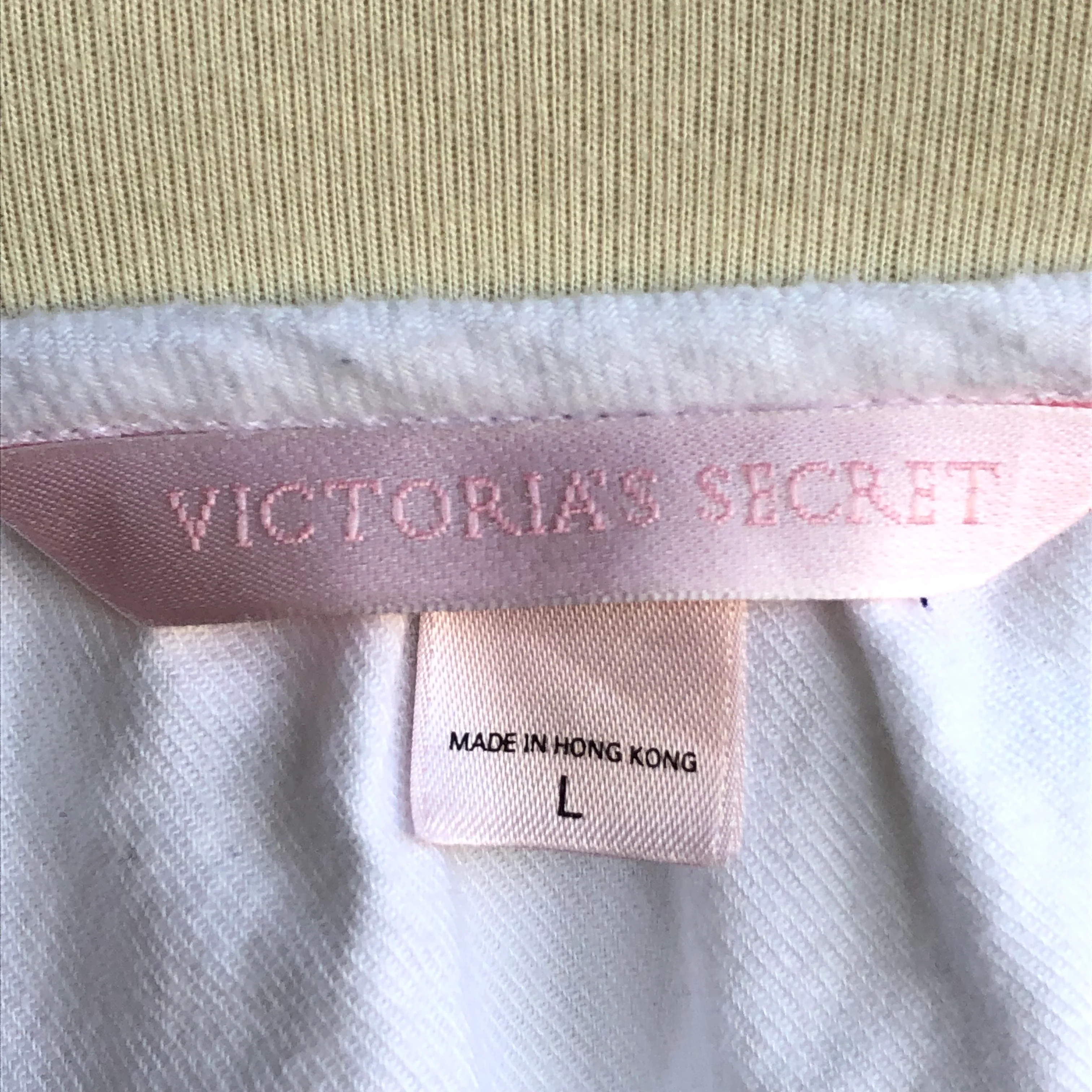 90s/00s White Flannel Nightgown Country Prairie Cottage By Victoria's Secret - Image 4