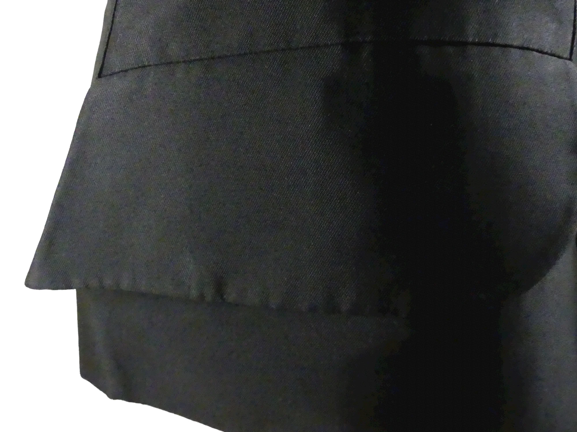 90s 100% Silk Blazer With Gold Chains By Christian Lacroix - Image 3