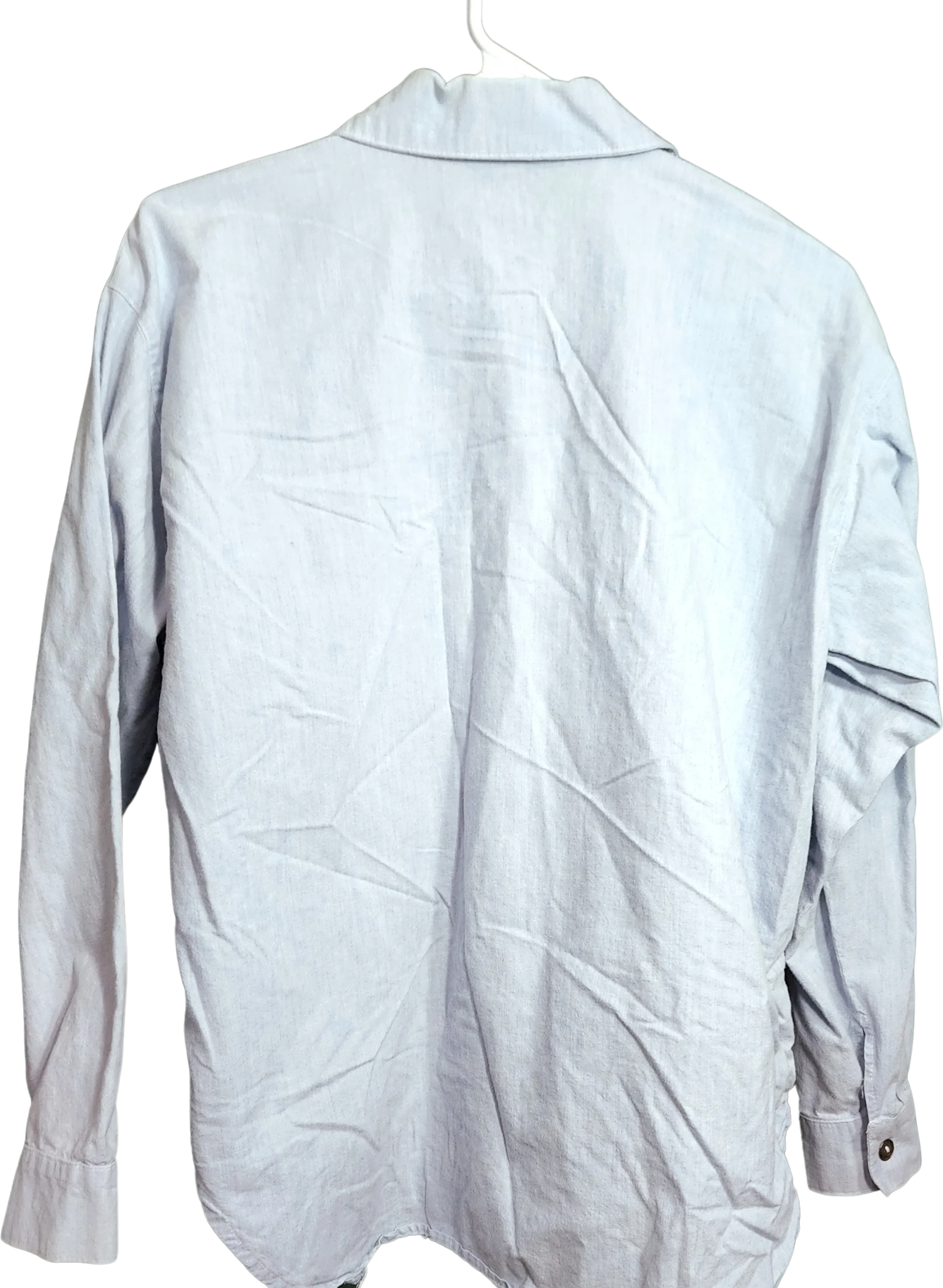 90s 1992 Western Wear Cowboy Denim Button Down Shirt By Prenzi - Image 2