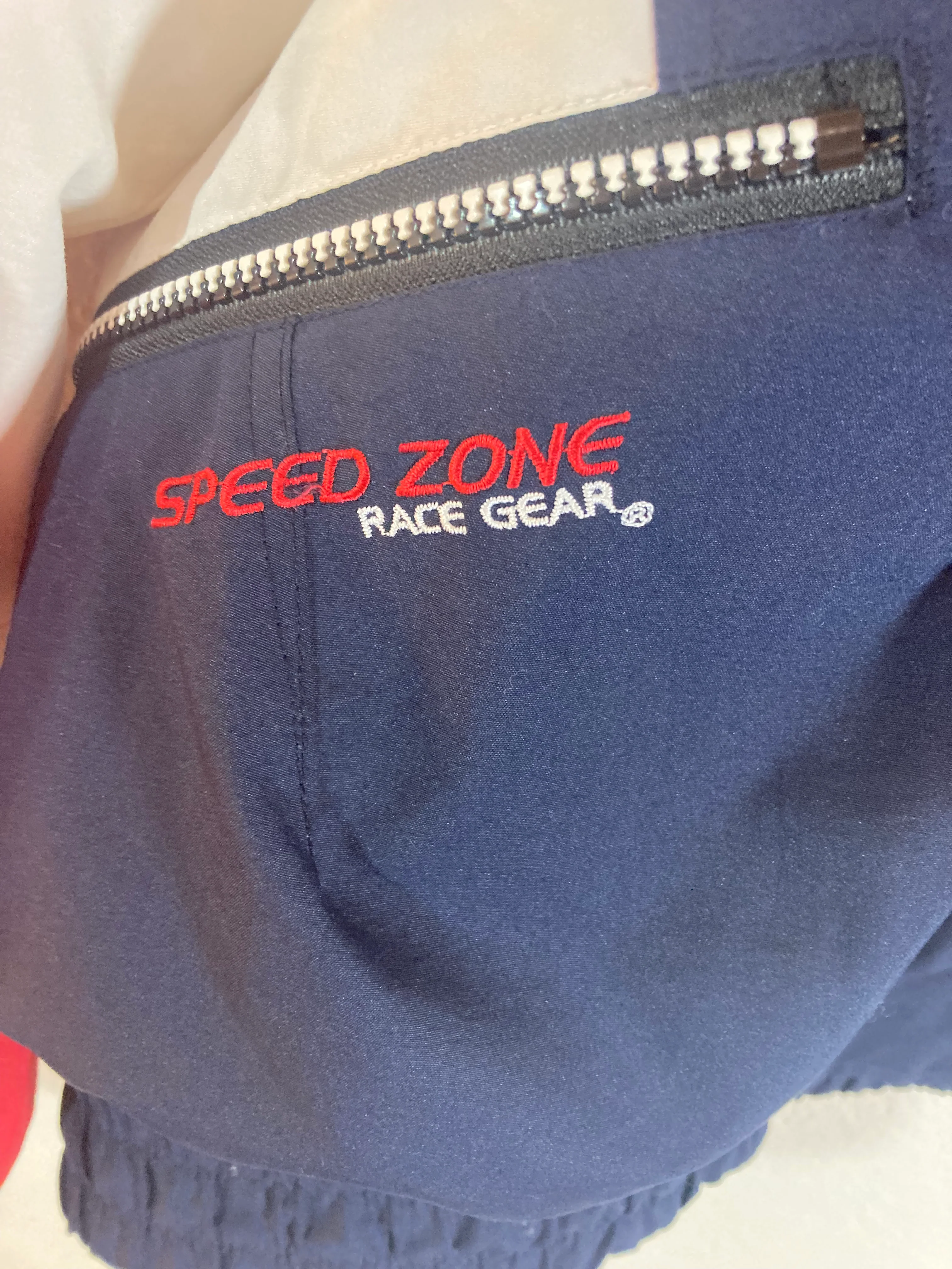 90s 1996 Vintage Racing Jacket Mark Martin Speed Zone! By Speed Zone Race Gear - Image 4