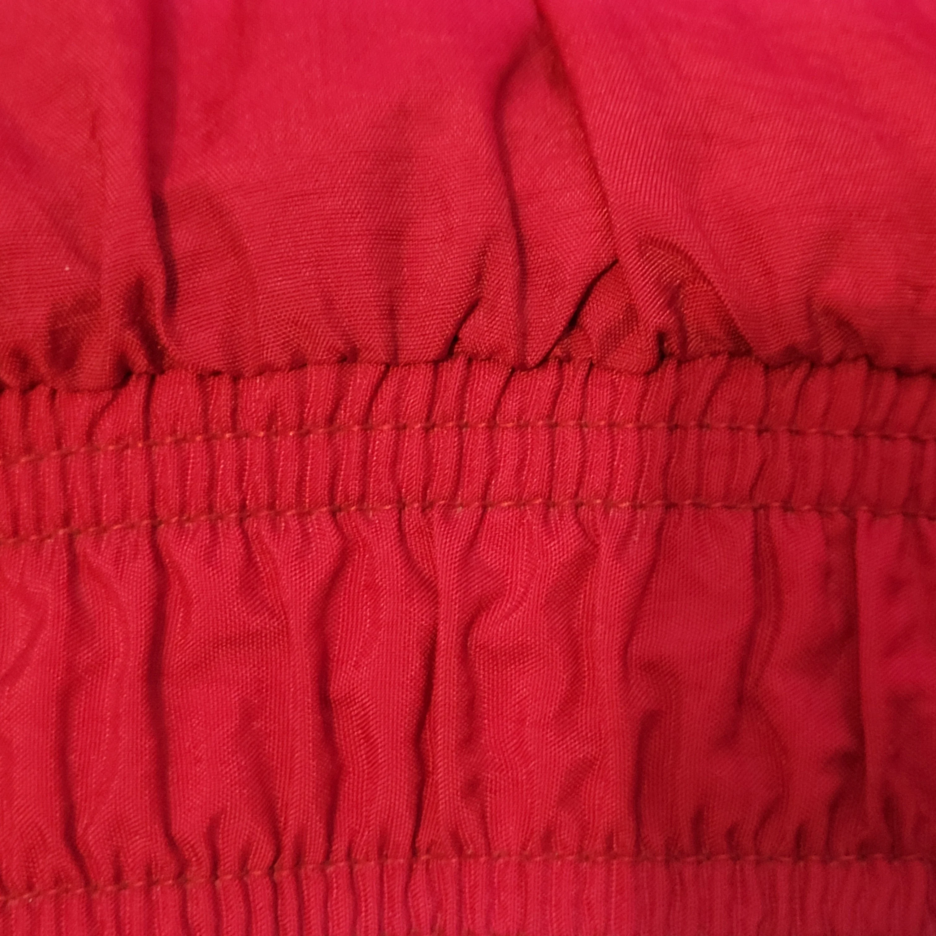 90s 49ers Puffer Puffy Coat Jacket Size L Dark Red By Starter Pro Line - Image 10