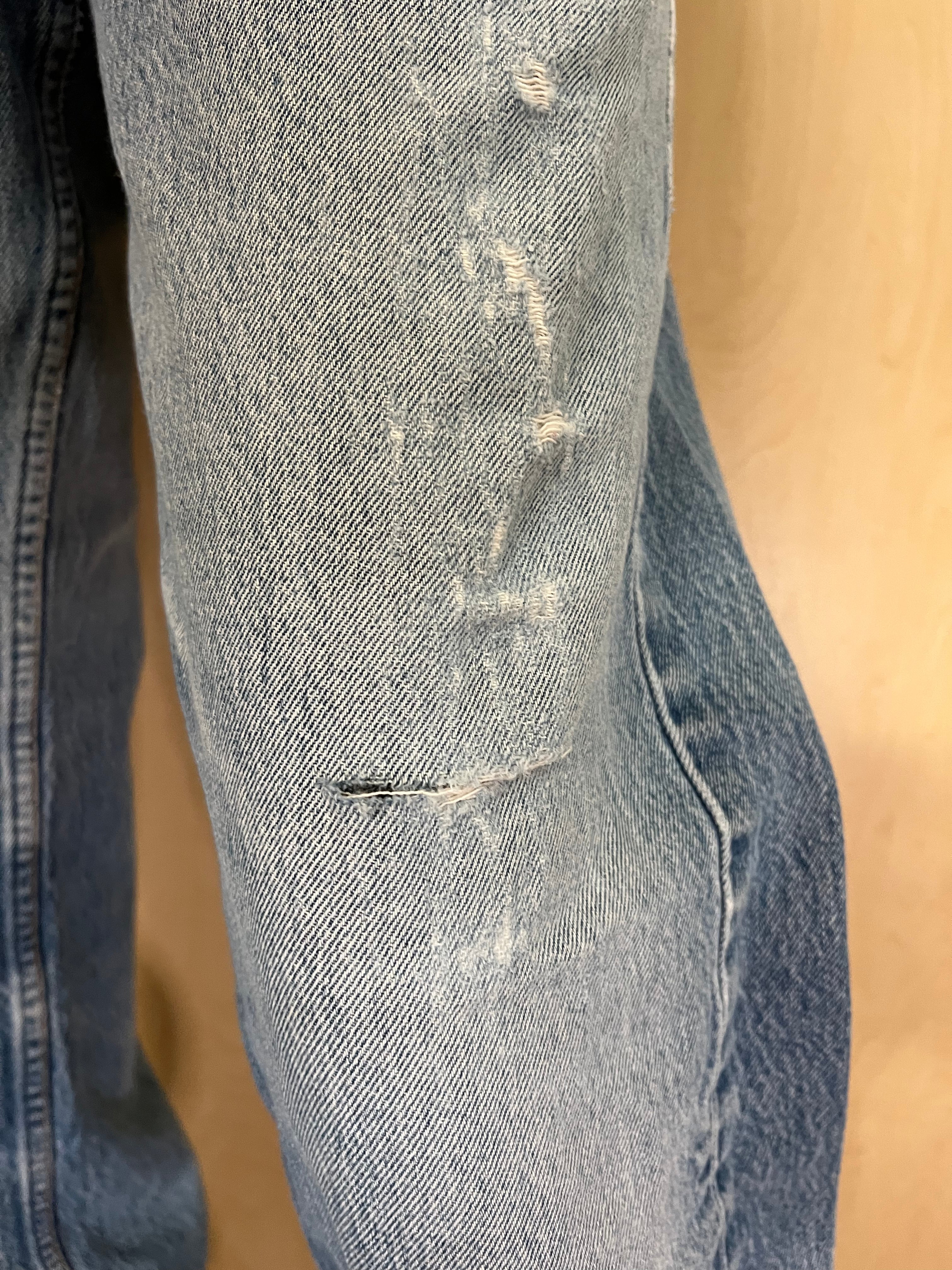 90s 501 Vintage Denim Jeans 34x30 By Levi's - Image 9
