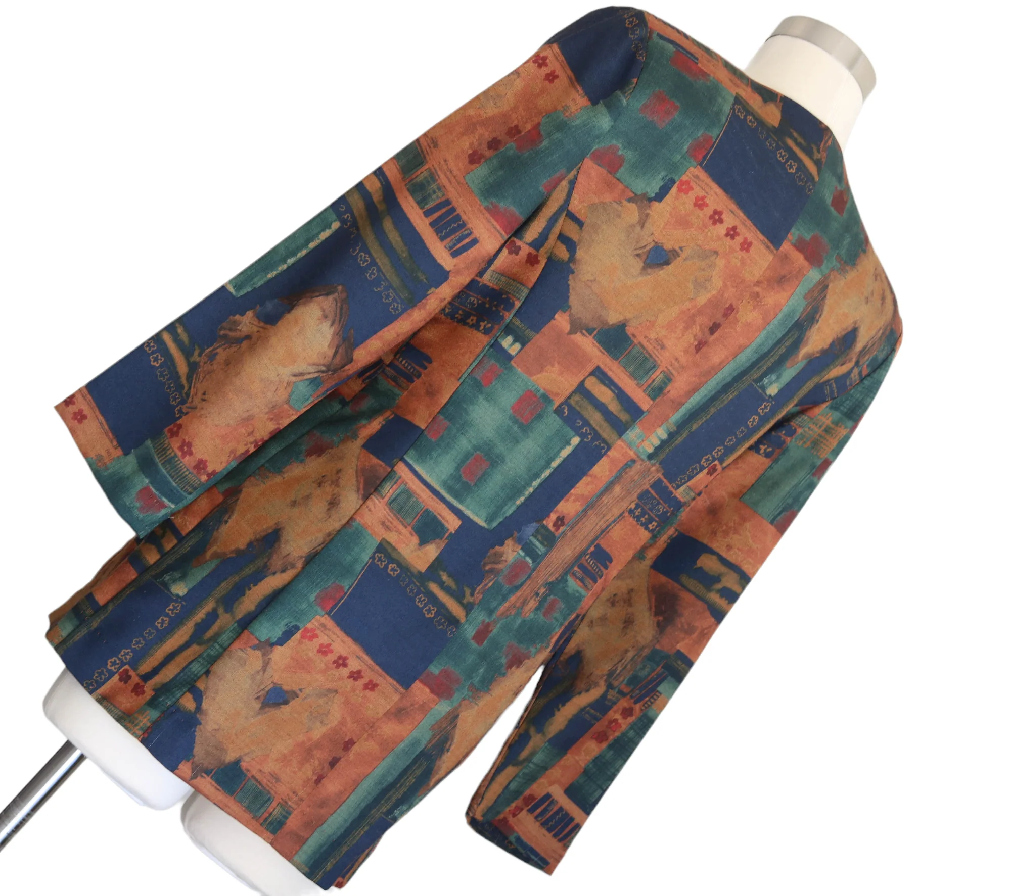 90s Abstract Blazer - Image 3