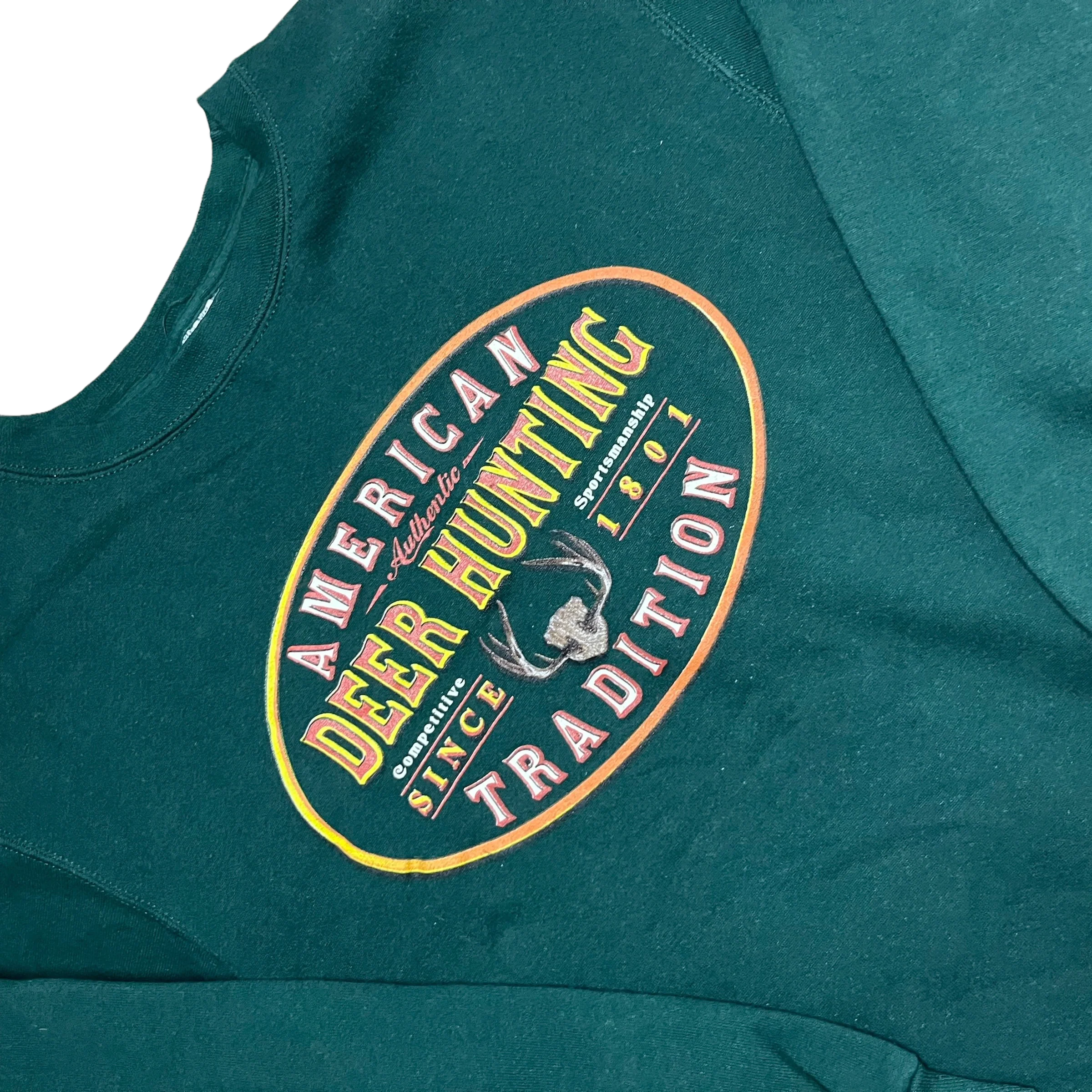 90s American Tradition Hunting Crewneck Sweatshirt By Pluma - Image 2