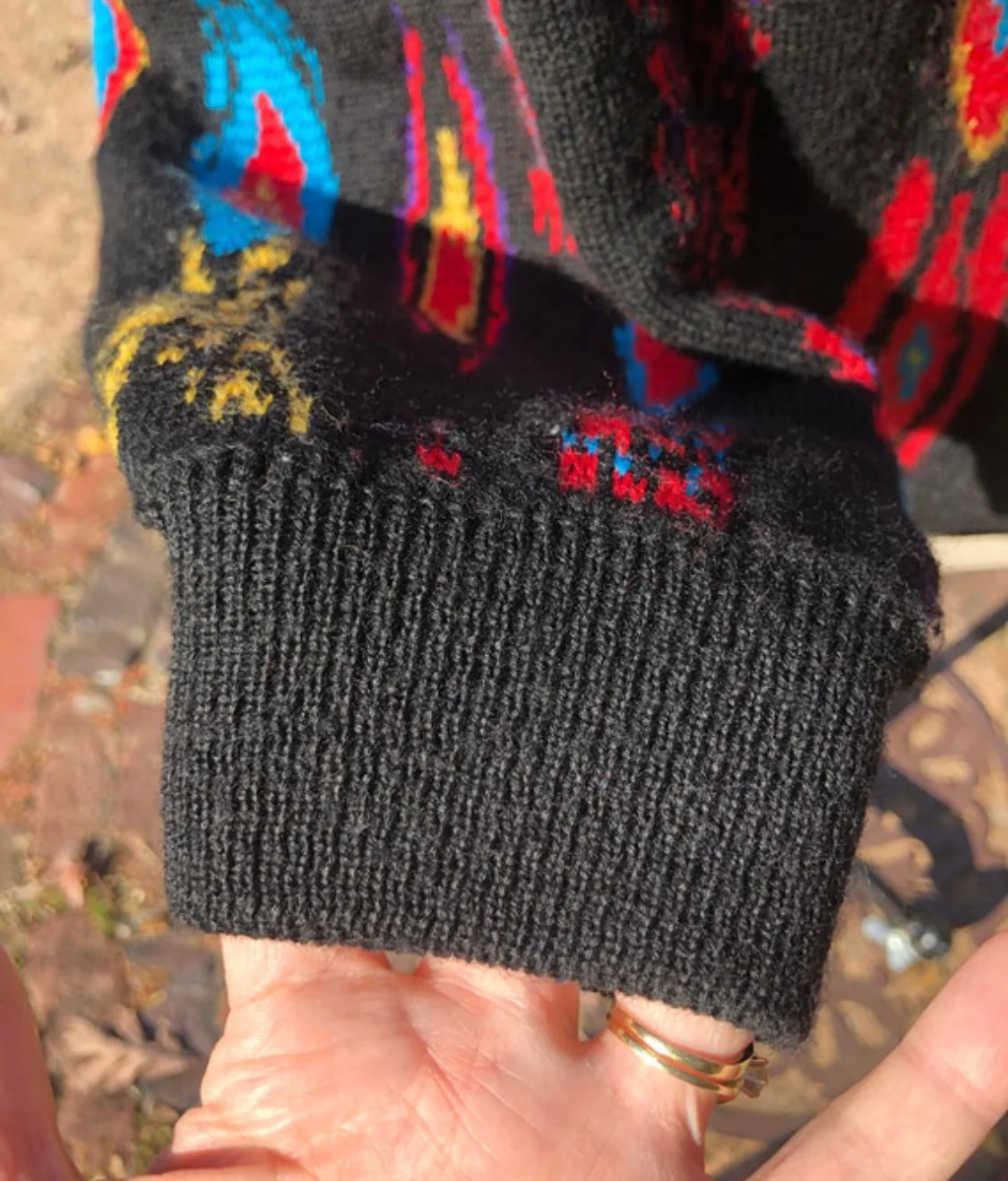 90s Authentic Coogi Pullover Sweater - Image 4