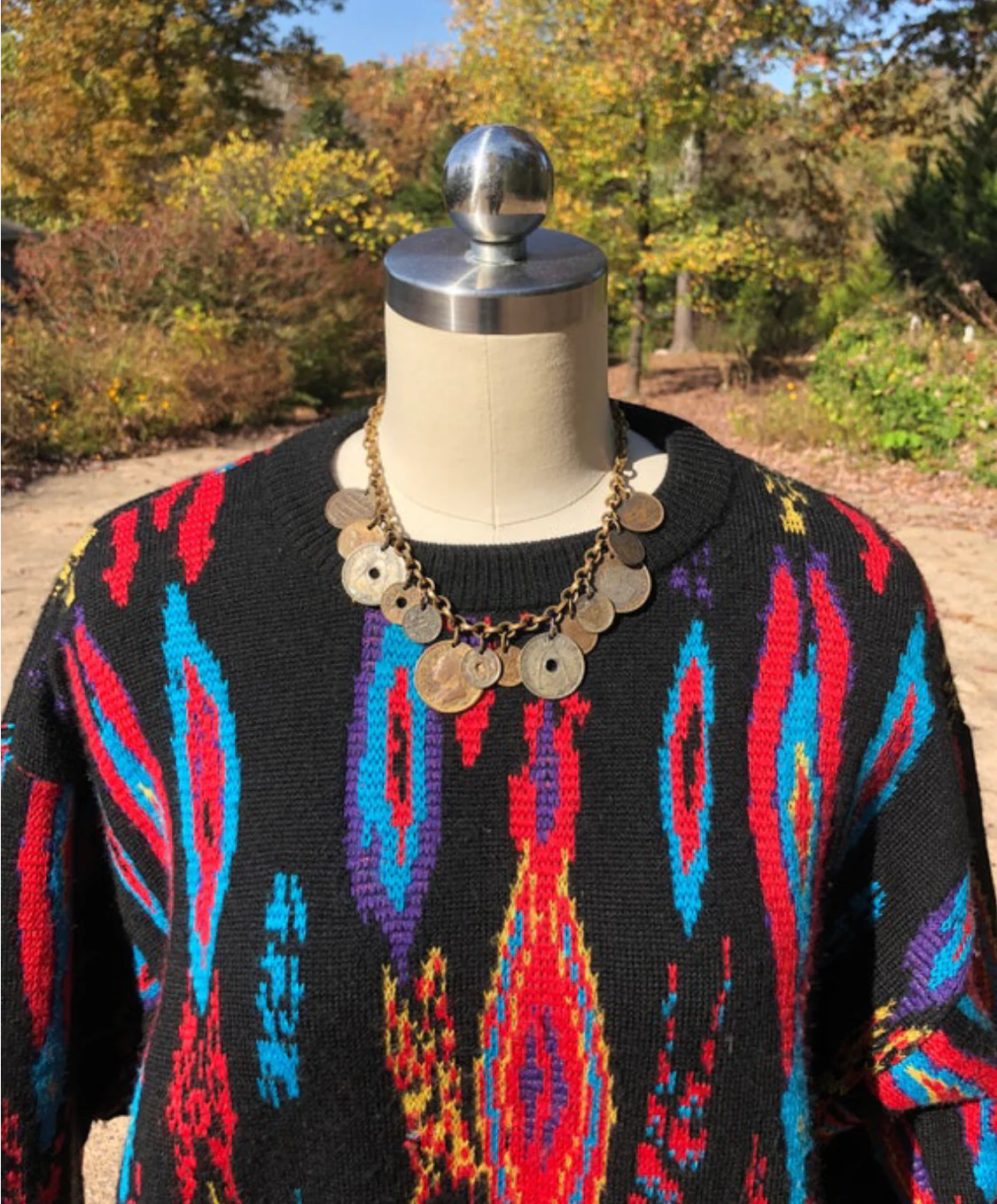 90s Authentic Coogi Pullover Sweater - Image 8