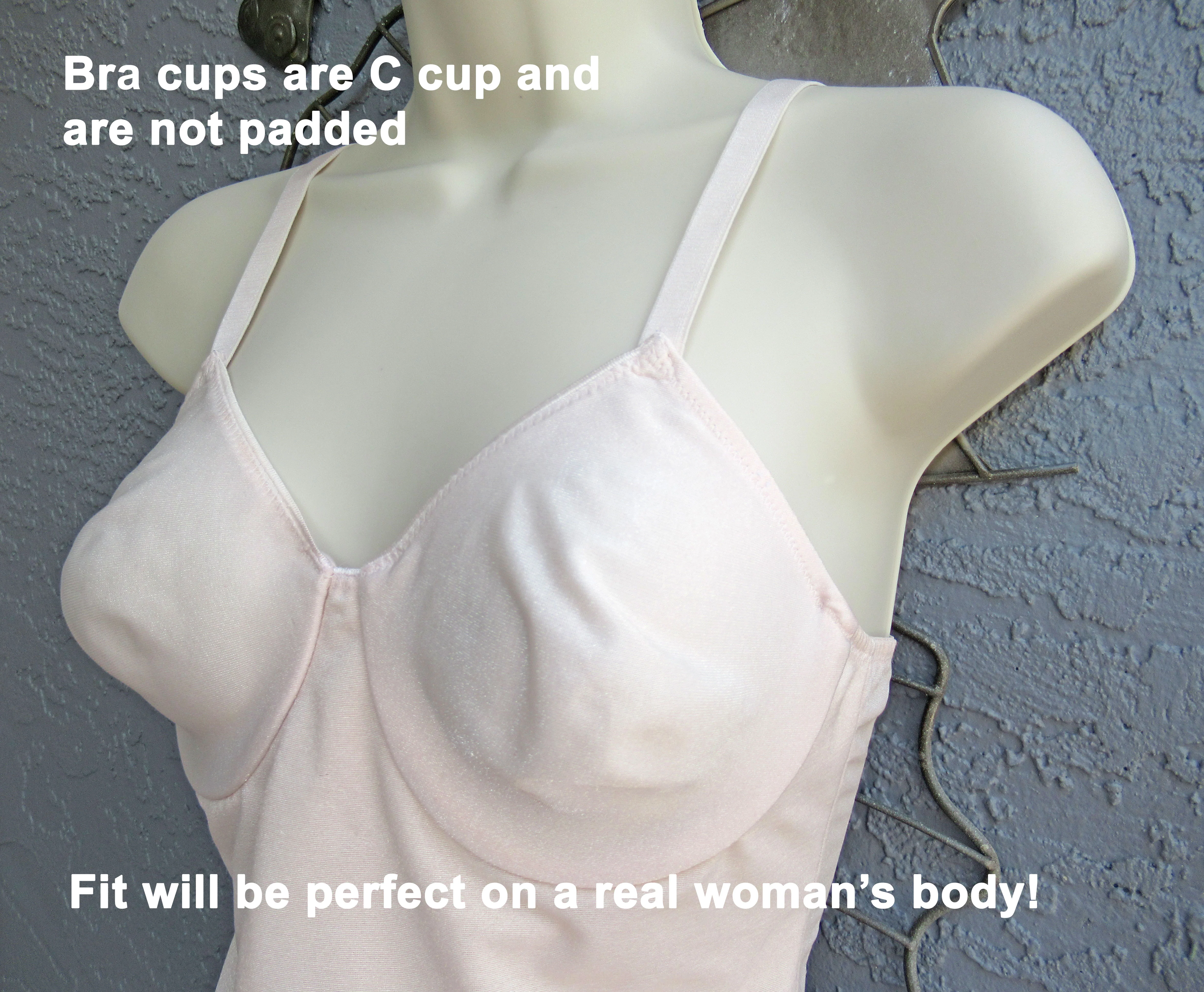 90s Beige Shapewear 34c Bodysuit With Underwire Bra By Vanity Fair - Image 8