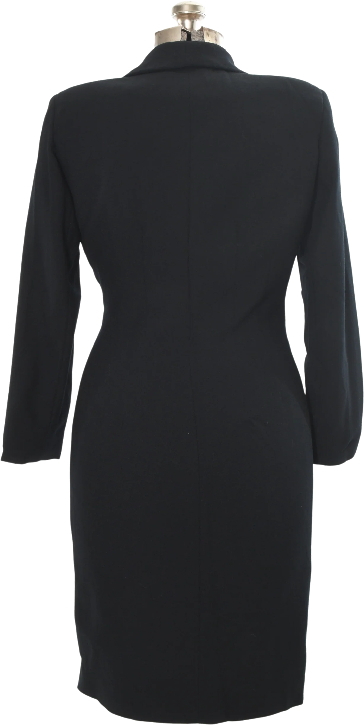 90s Black Double Breasted Professional Suit Day Dress By Liz Claiborne - Image 2