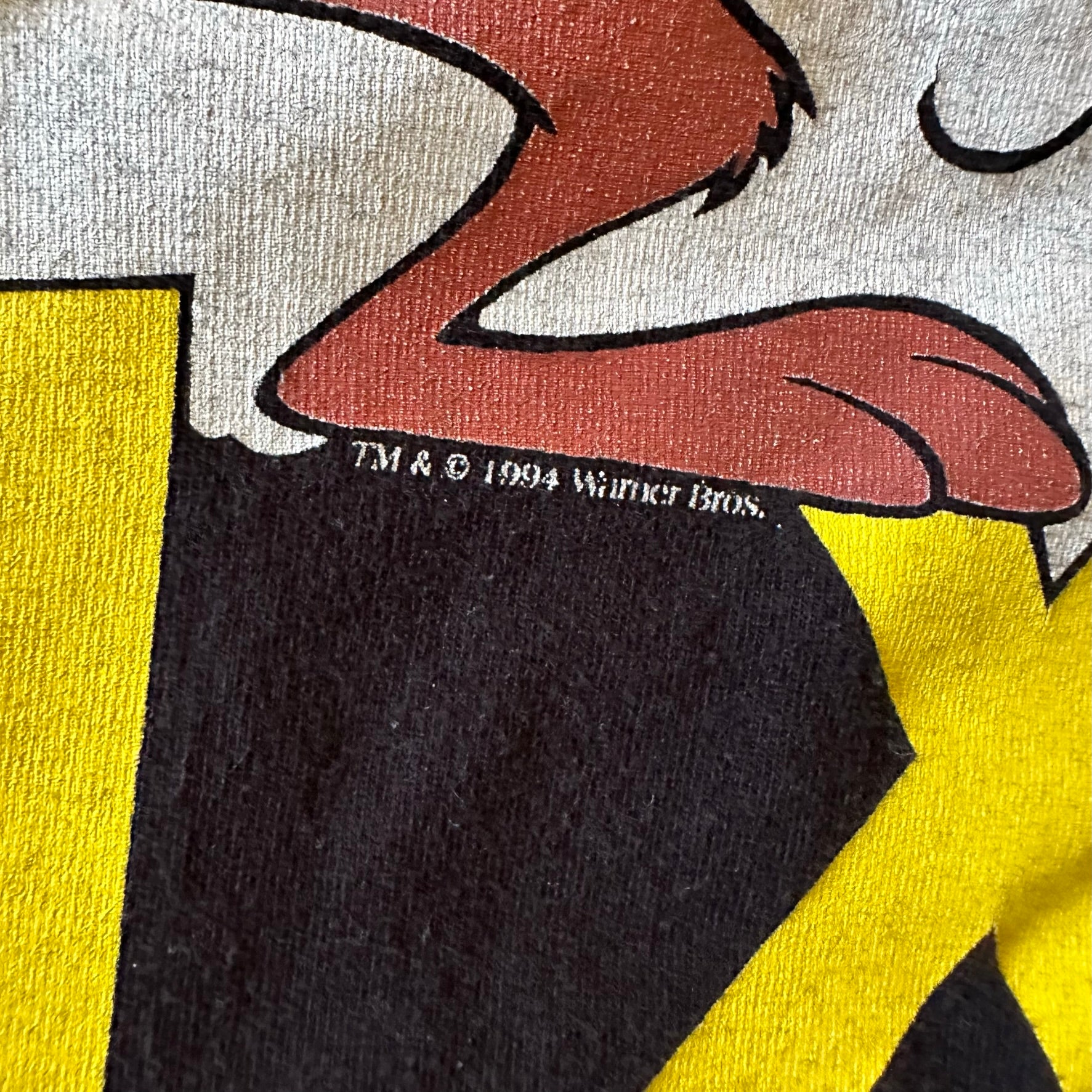 90s Black Taz Fix Graphic Tee - Image 5