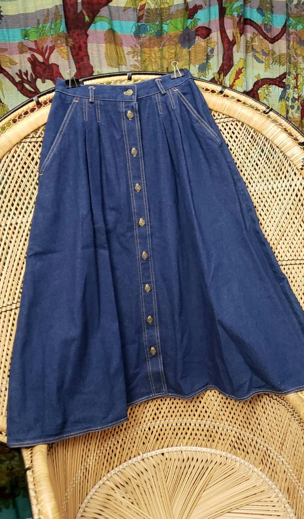 90s Blue Cotton and Elastic by Leslie Faye Sport - Image 3