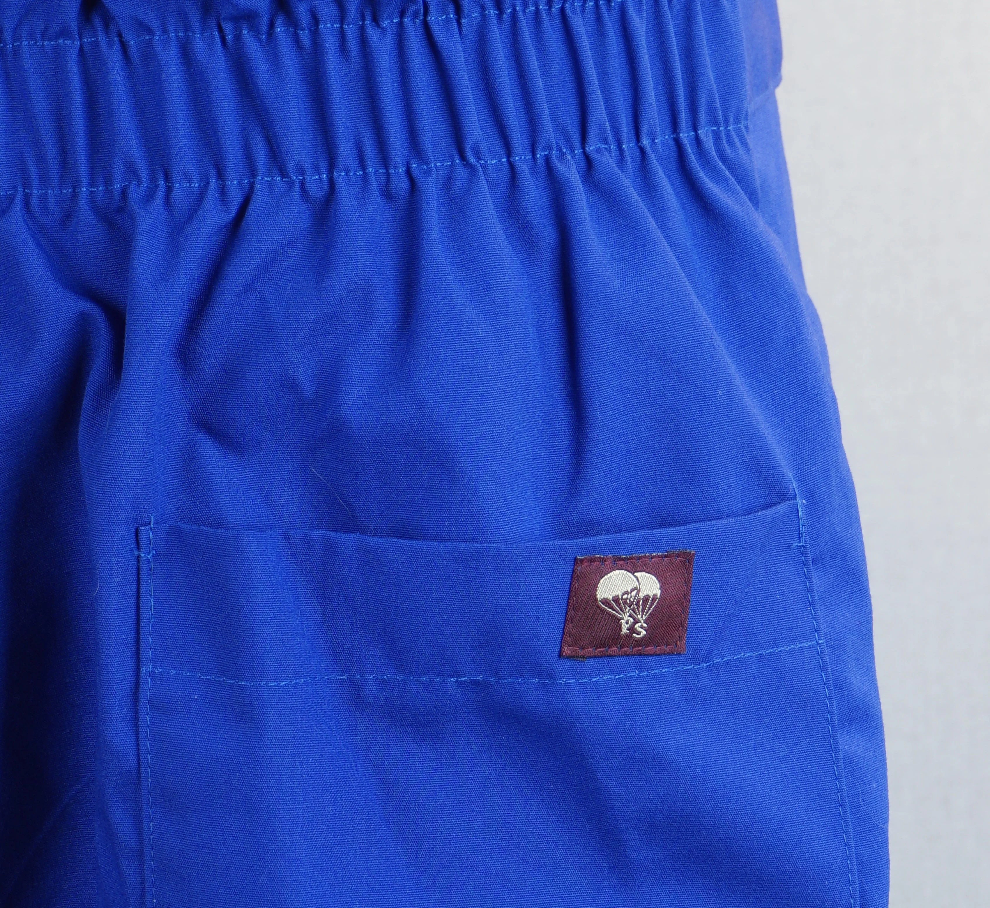 90s Blue Coveralls Zip Front Flight Suit Workwear By Para Suit - Image 9