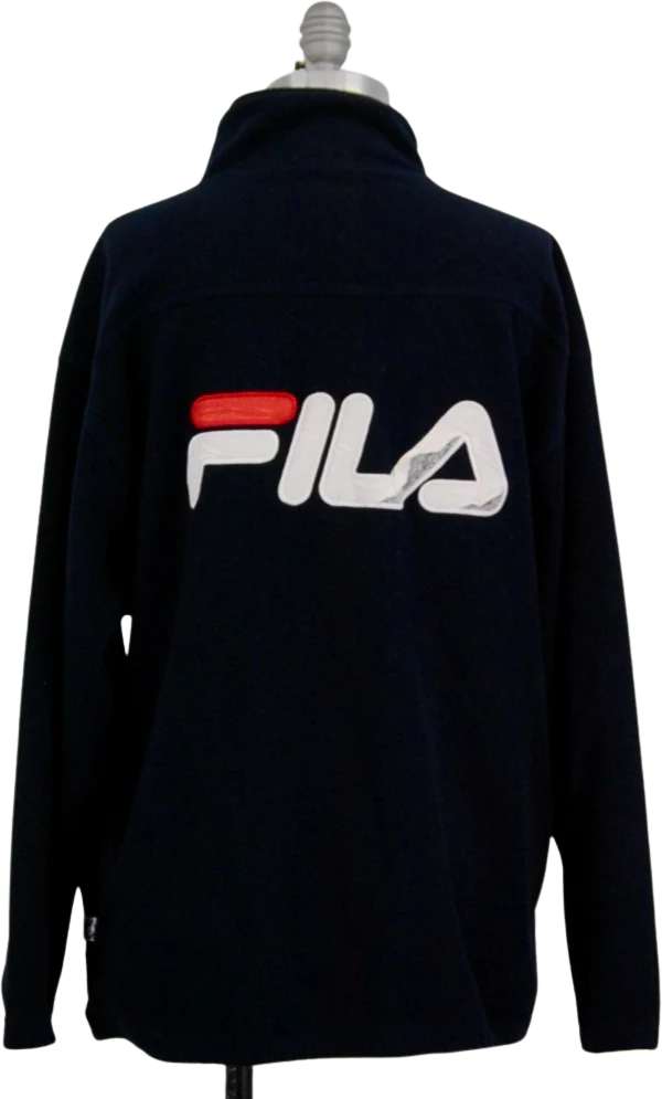 90s Blue Jacket By Fila - Image 2
