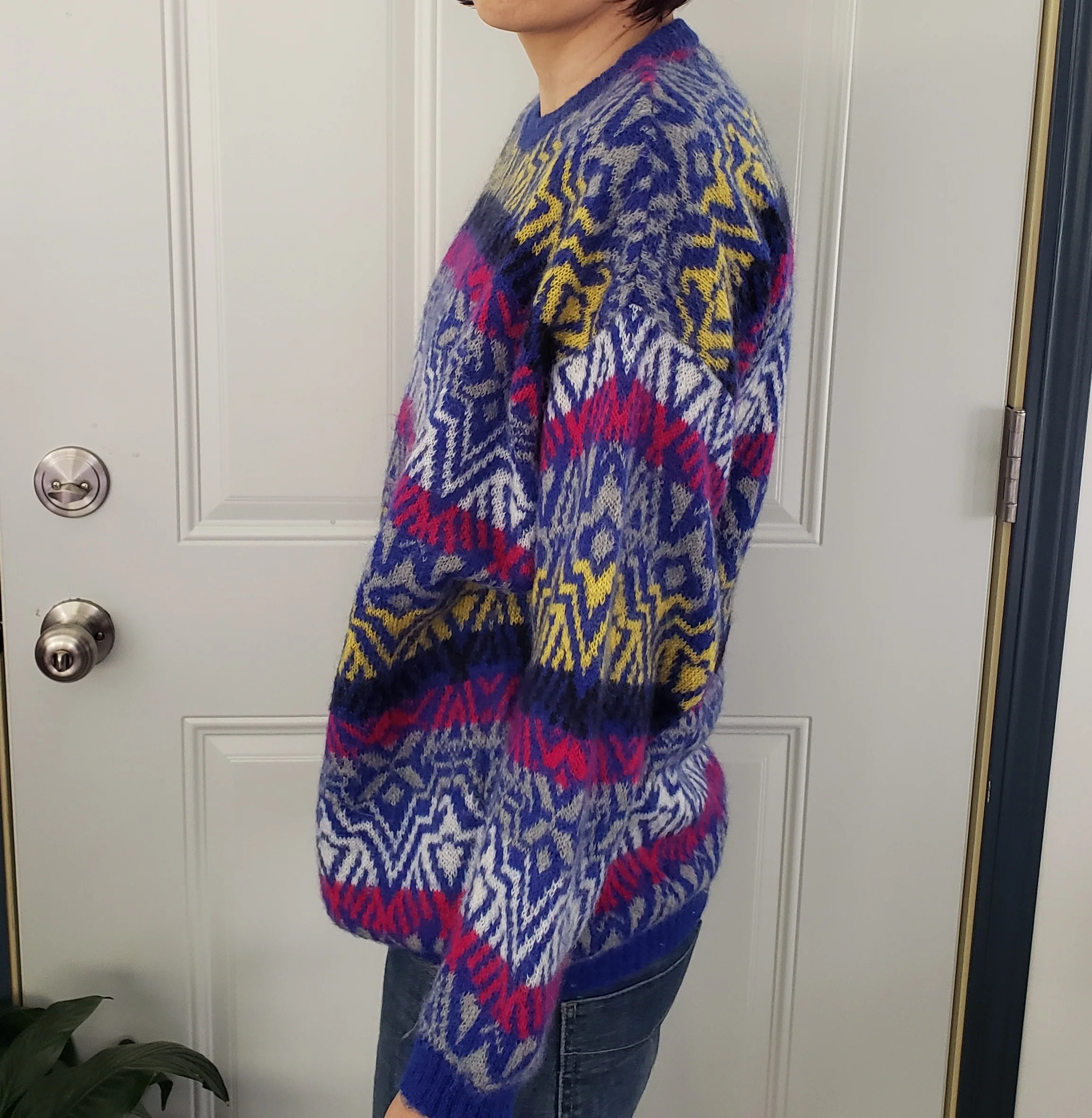 90s Bright And Colorful Sweater By Benetton - Image 4