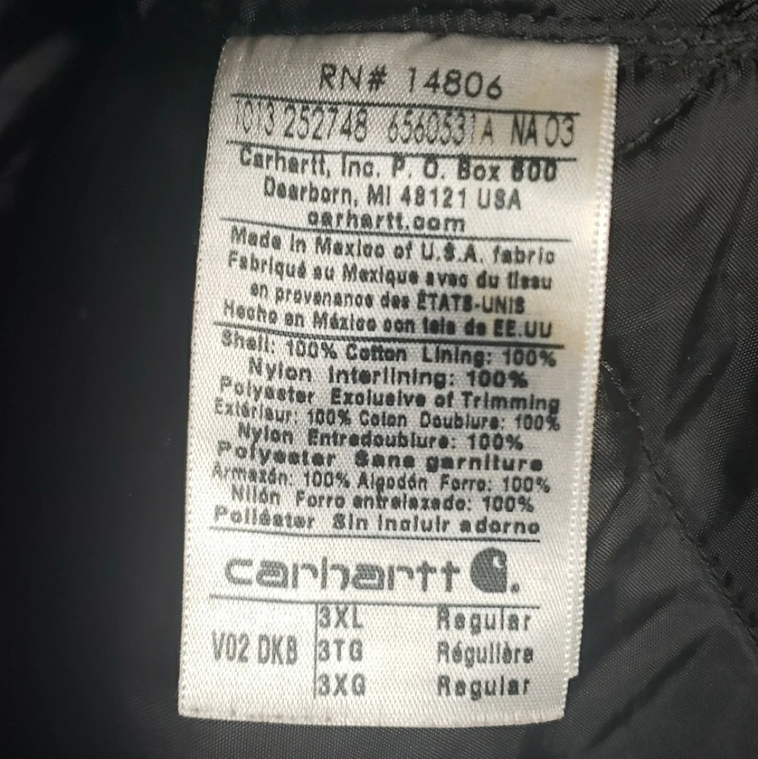 90s Brown Distressed Canvas Work Vest By Carhartt - Image 5