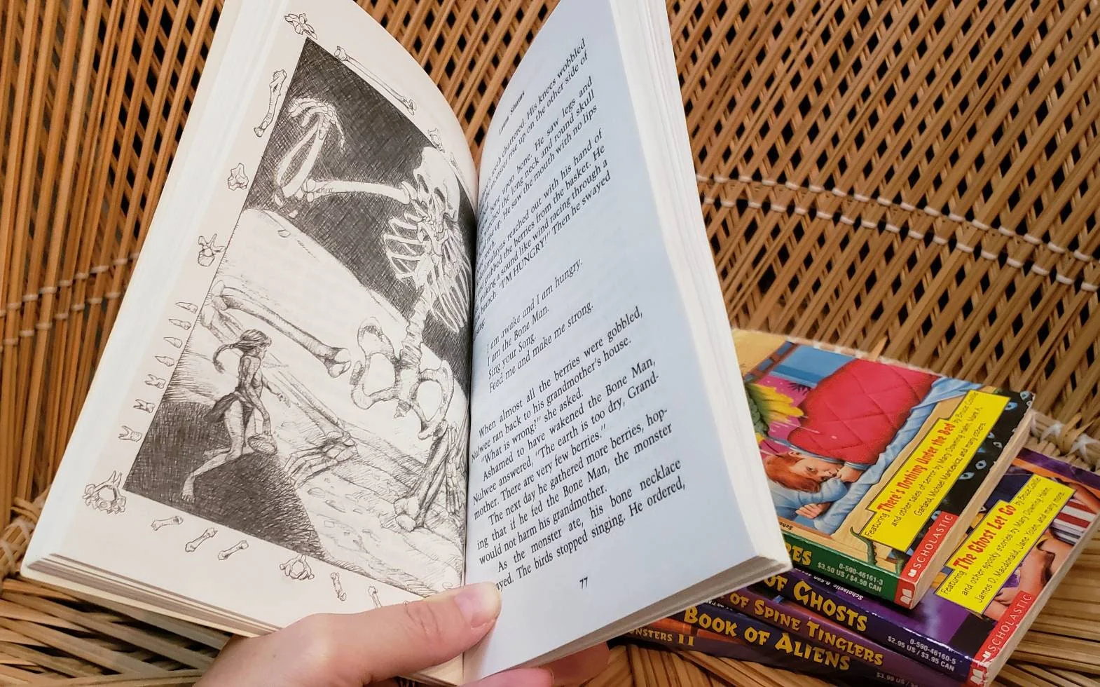 90s Book Set of 6 Book of Ghosts, Monters (1&2), Nightmares, Spine Tinglers and Aliens by Bruce Coville - Image 8