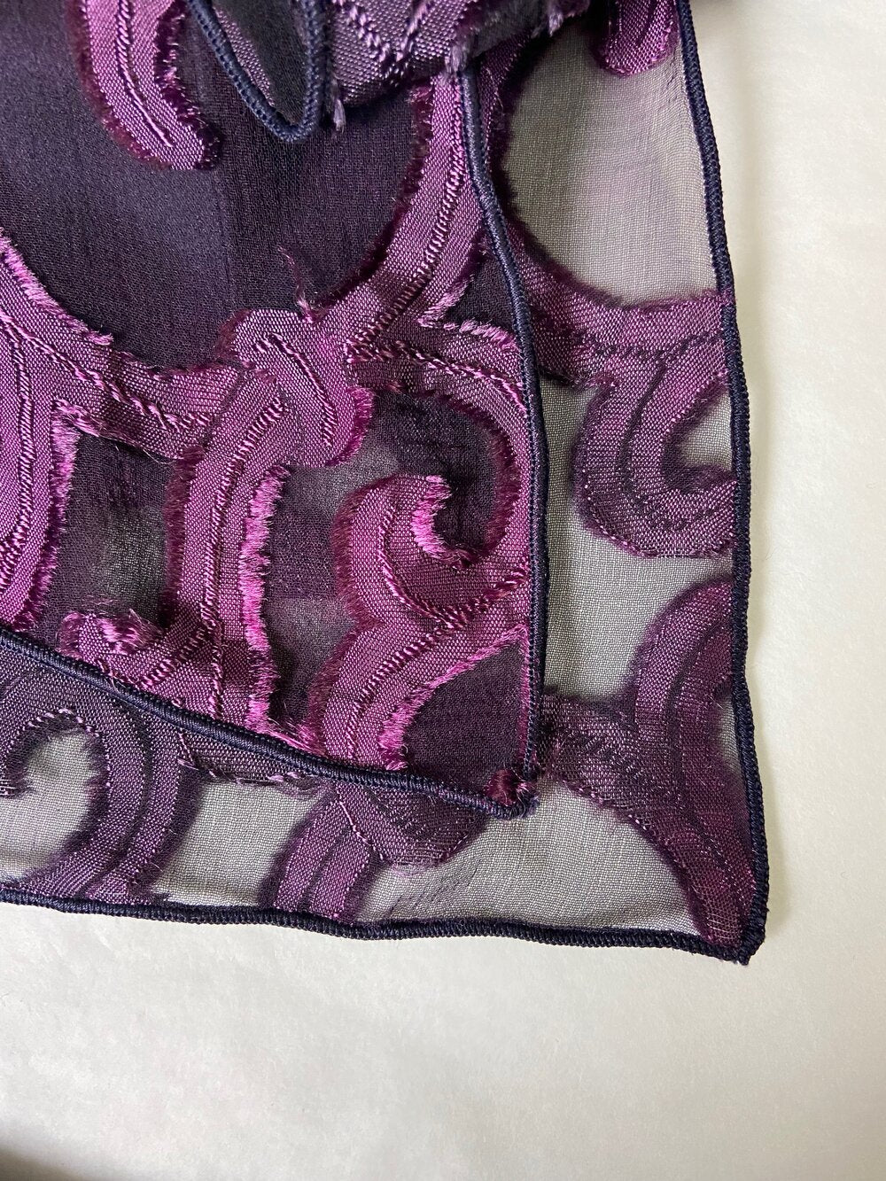 90s Burnout Tunic And Bias Cut Silk Skirt By Amy Michelson for Holly Harp - Image 19