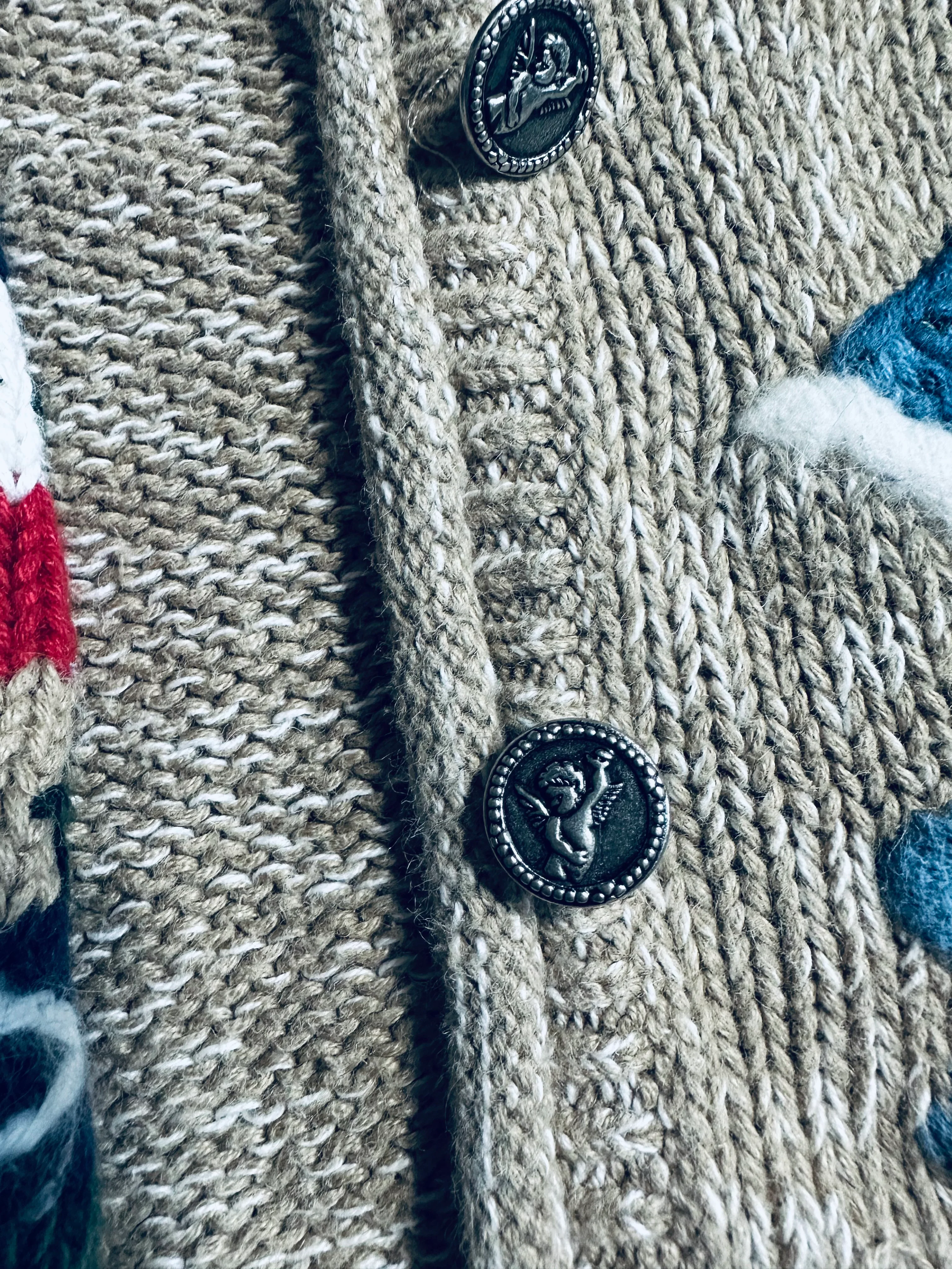 90s Cabincore Iceskating Christmas Sweater Vest By Nutcracker - Image 7