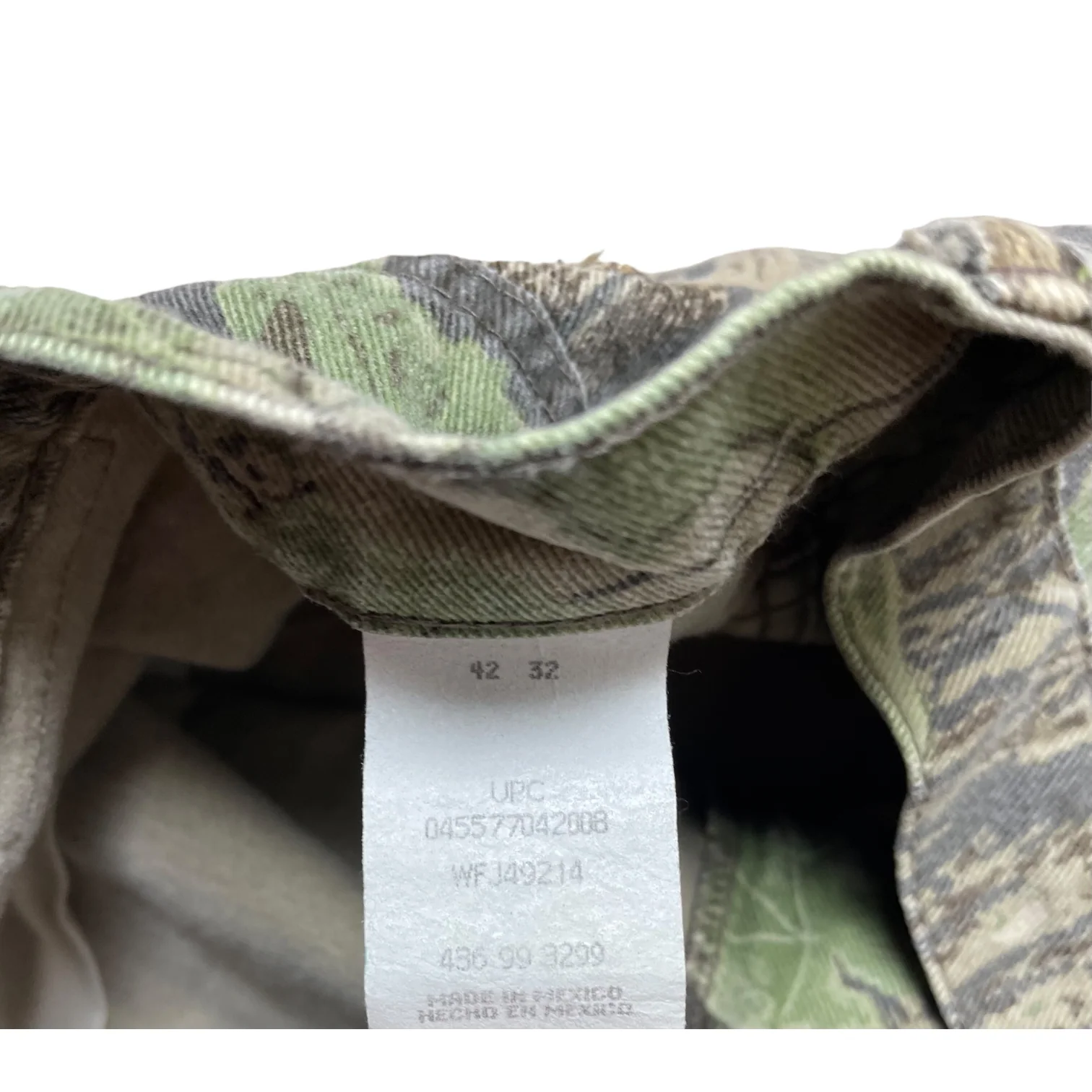 90s Camo Foliage Hunting Jeans By Duxbak - Image 4