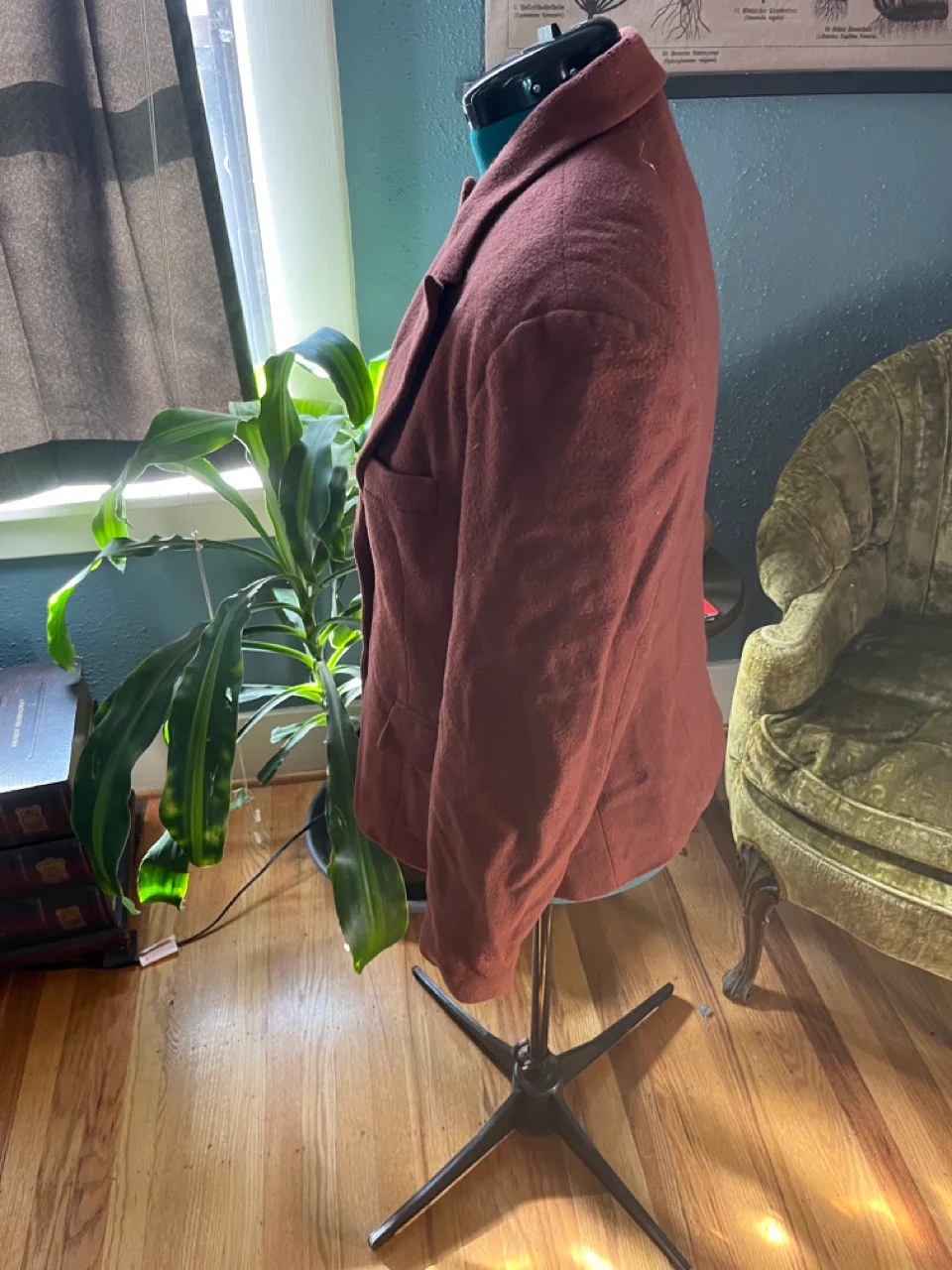 90s Cashmere And Wool Tan/brown Button Up Blazer By The Limited - Image 6