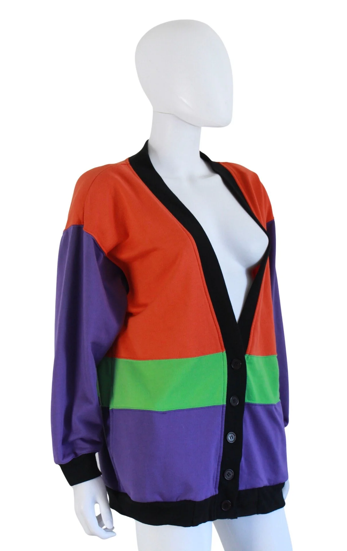 90s Colorblock Oversized Sweatshirt by Lavon Sport - Image 8