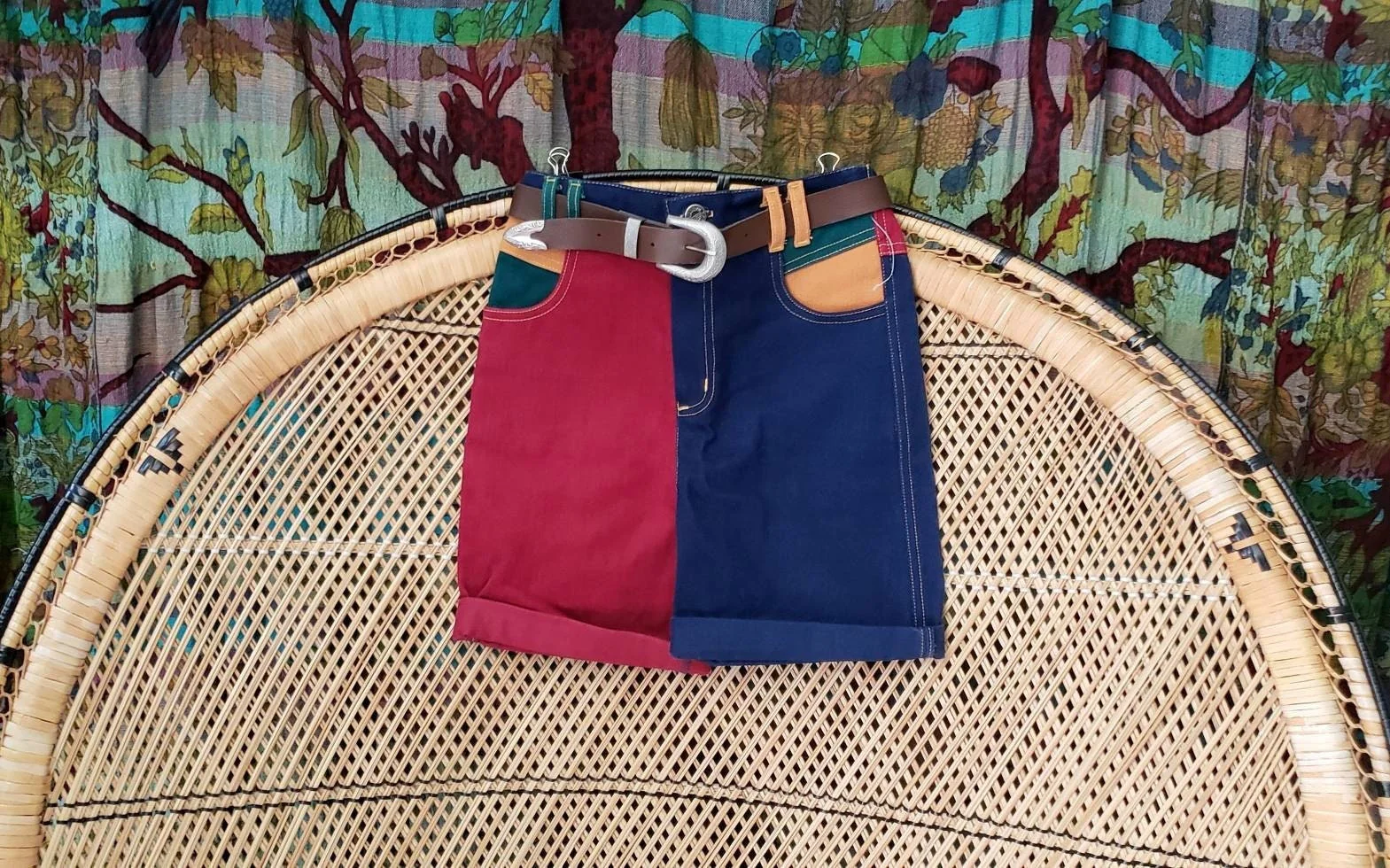 90s Colorblock Shorts by Bonjour Kids by Bonjour - Image 3