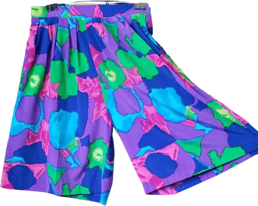 90s Colorful Shorts Sm by By Lee Stevens,