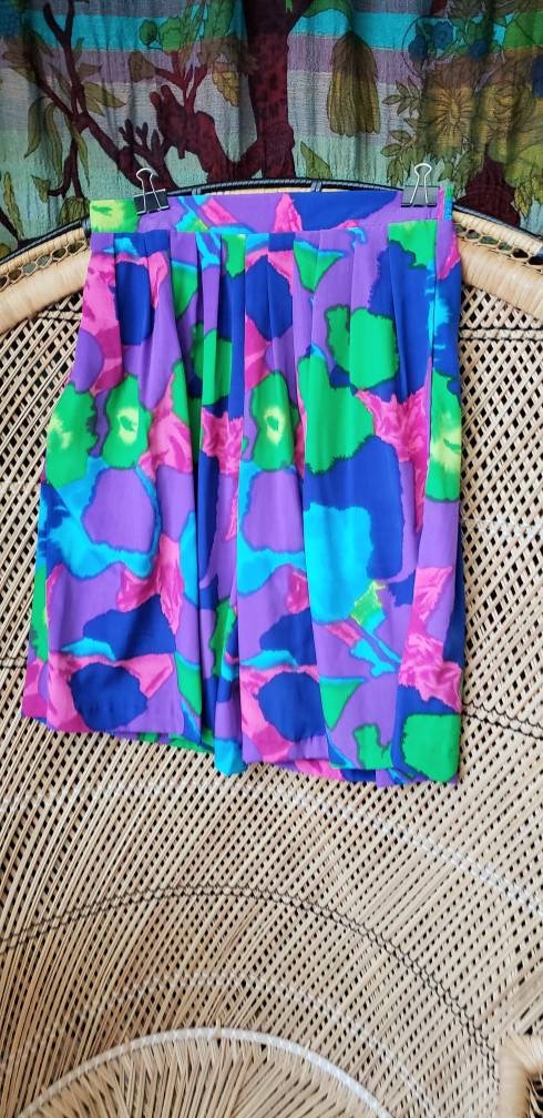 90s Colorful Shorts Sm by By Lee Stevens, - Image 5