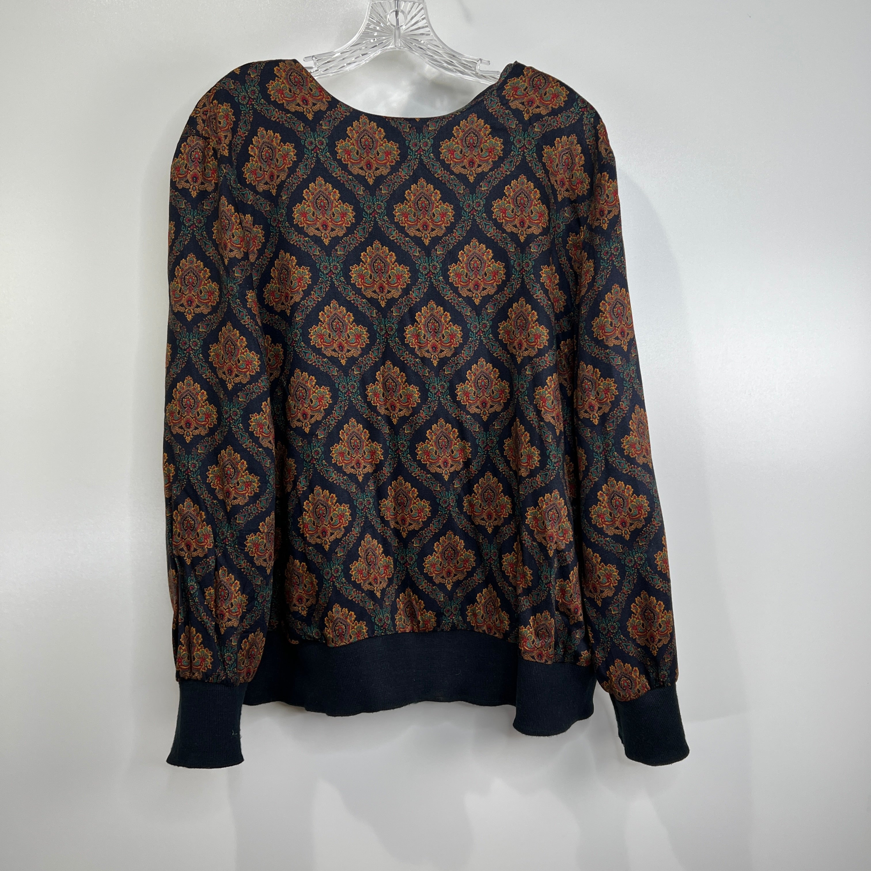 90s Damask Print Skirt Set Dark Academia By Greggs - Image 4