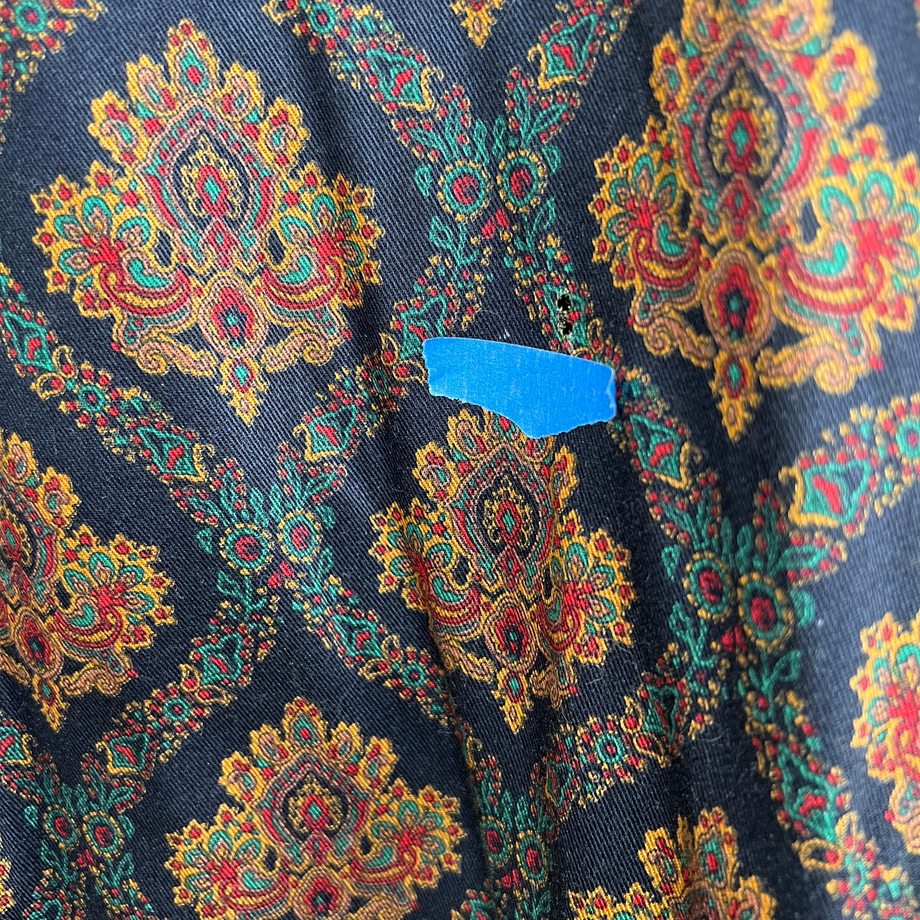 90s Damask Print Skirt Set Dark Academia By Greggs - Image 8
