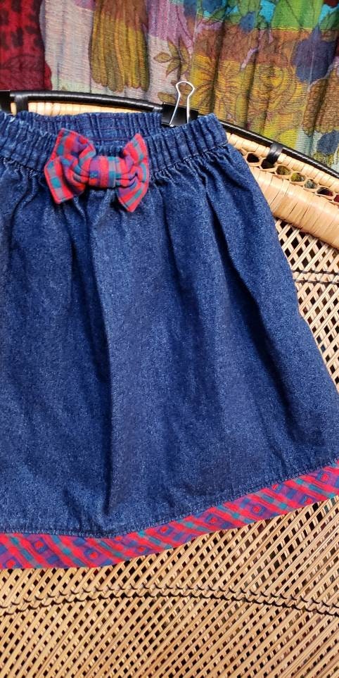 90s Denim Apple Skirt Girls 6 by Oshkosh B'Gosh - Image 7