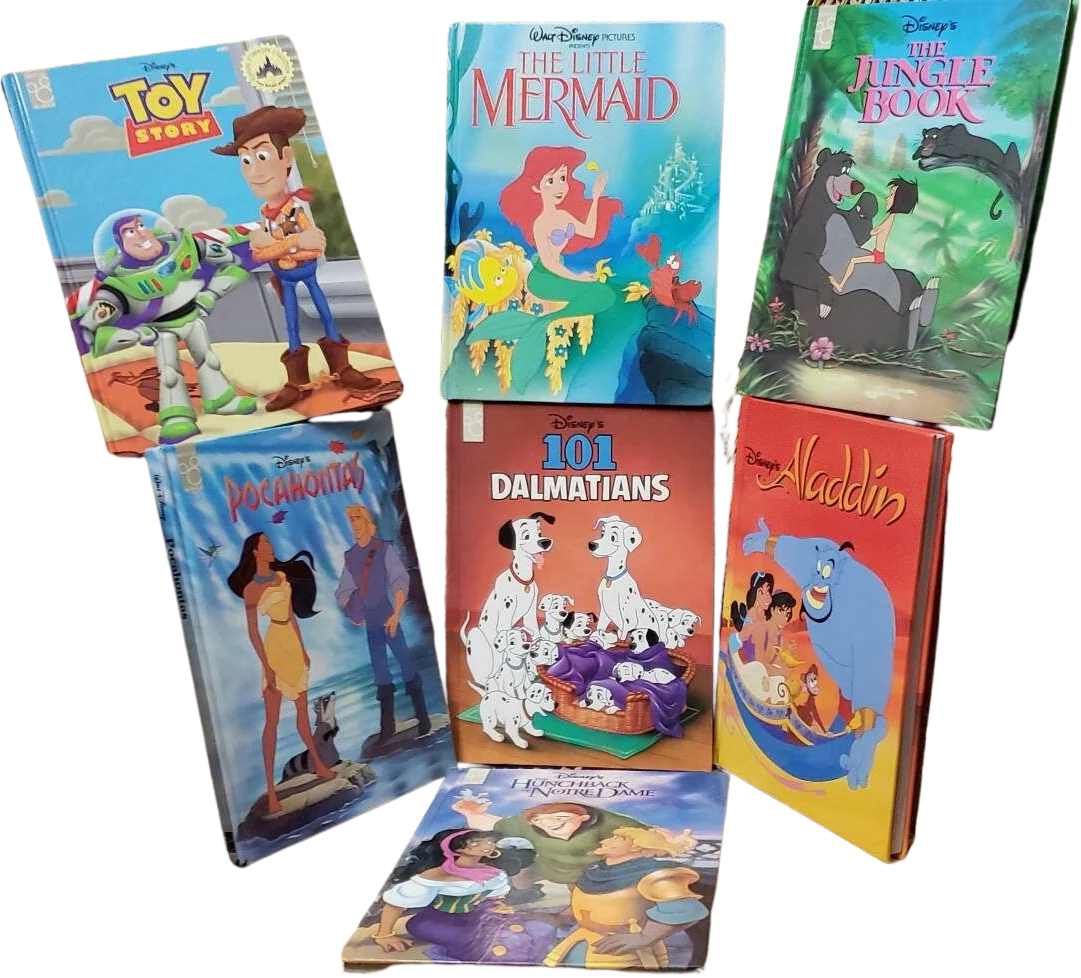 90s Disney Books Buy 1 Or All Disney Classics Series Mouse Works and Twin Books Toy Story 101 Dalmatians Pocahontas Jungle Book
