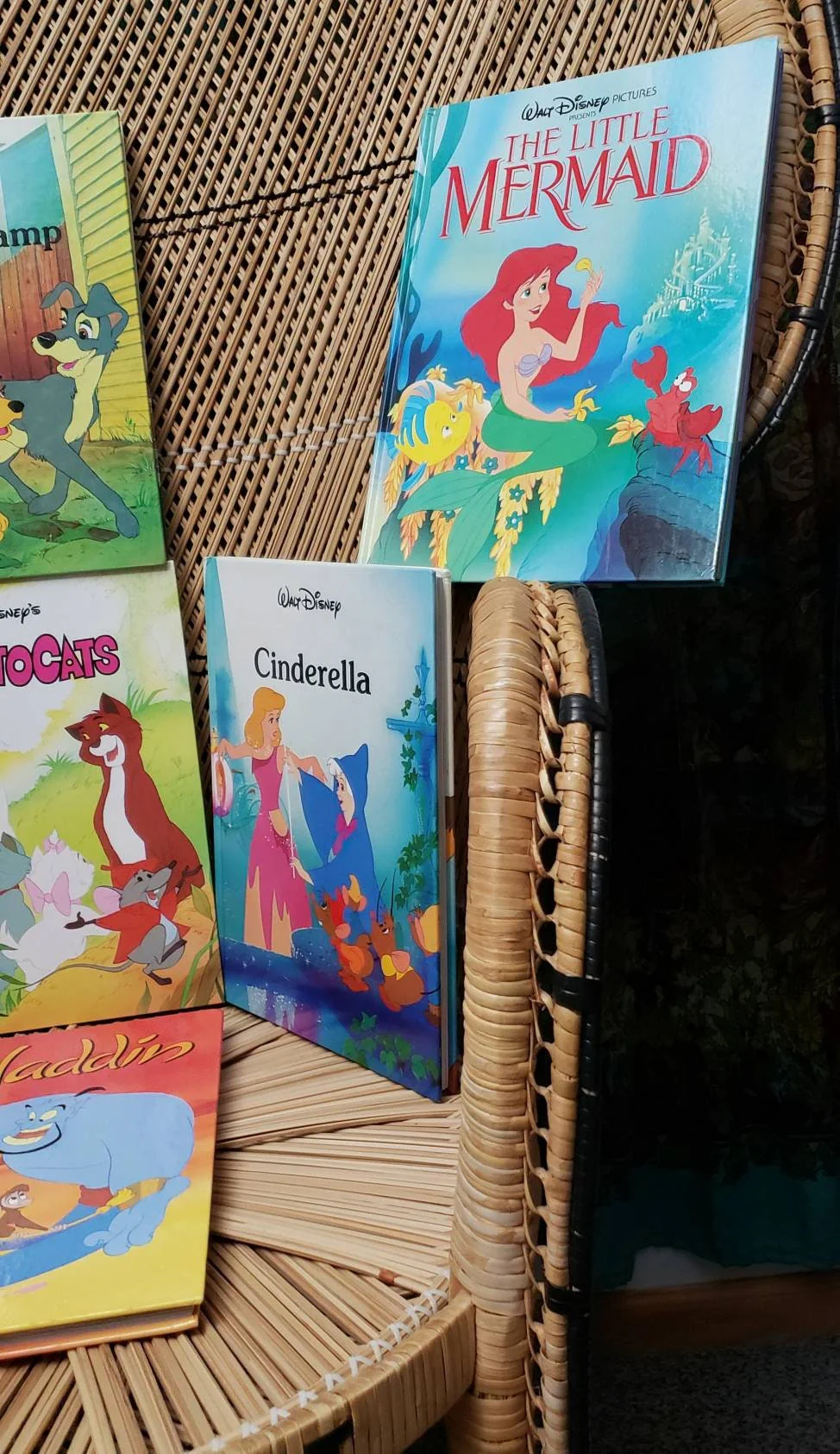 90s Disney Books Disney Classic Series Books Mouse Works The Aristocats Beauty and The Beast Little Mermaid Cinderella - Image 5