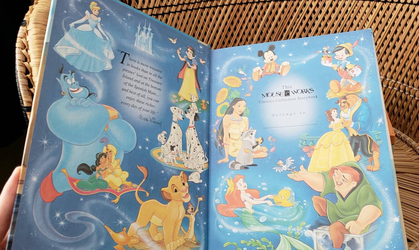 90s Disney Books Disney Classic Series Books Mouse Works The Aristocats Beauty and The Beast Little Mermaid Cinderella - Image 6