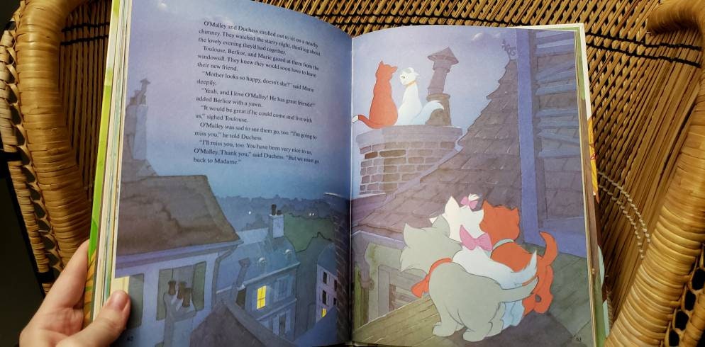 90s Disney Books Disney Classic Series Books Mouse Works The Aristocats Beauty and The Beast Little Mermaid Cinderella - Image 7