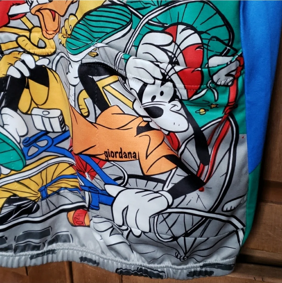 90s Disney Character Cycling Jersey Top By Giordana - Image 11