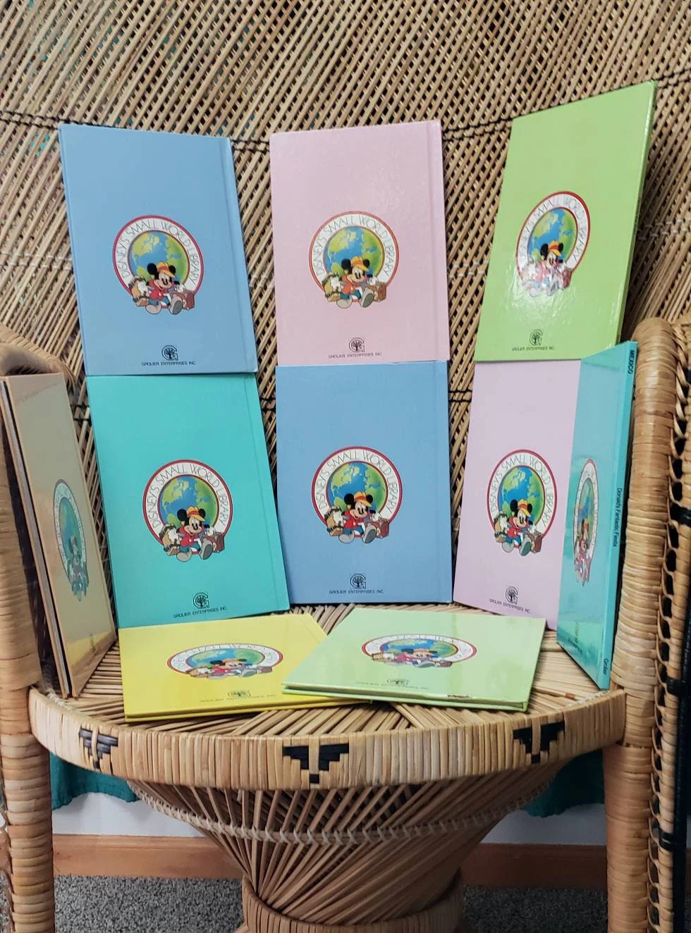 90s Disney Small World Library Set of 10 Books by Disney - Image 9