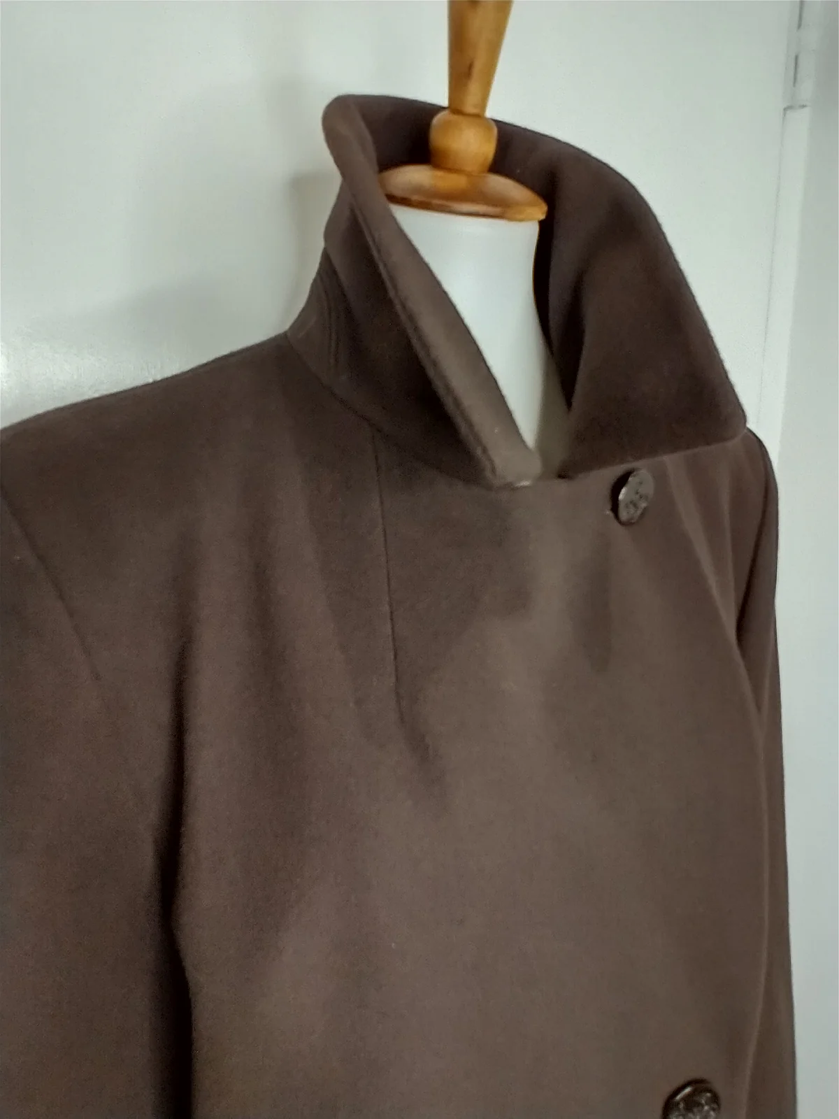 90s Double Breasted Winter Classic Great Coat By Jones New York - Image 6