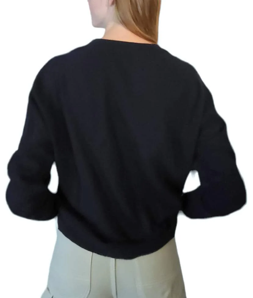90s Effortlessly Chic Scotland Cashmere Sweater Top By Burberry's - Image 5