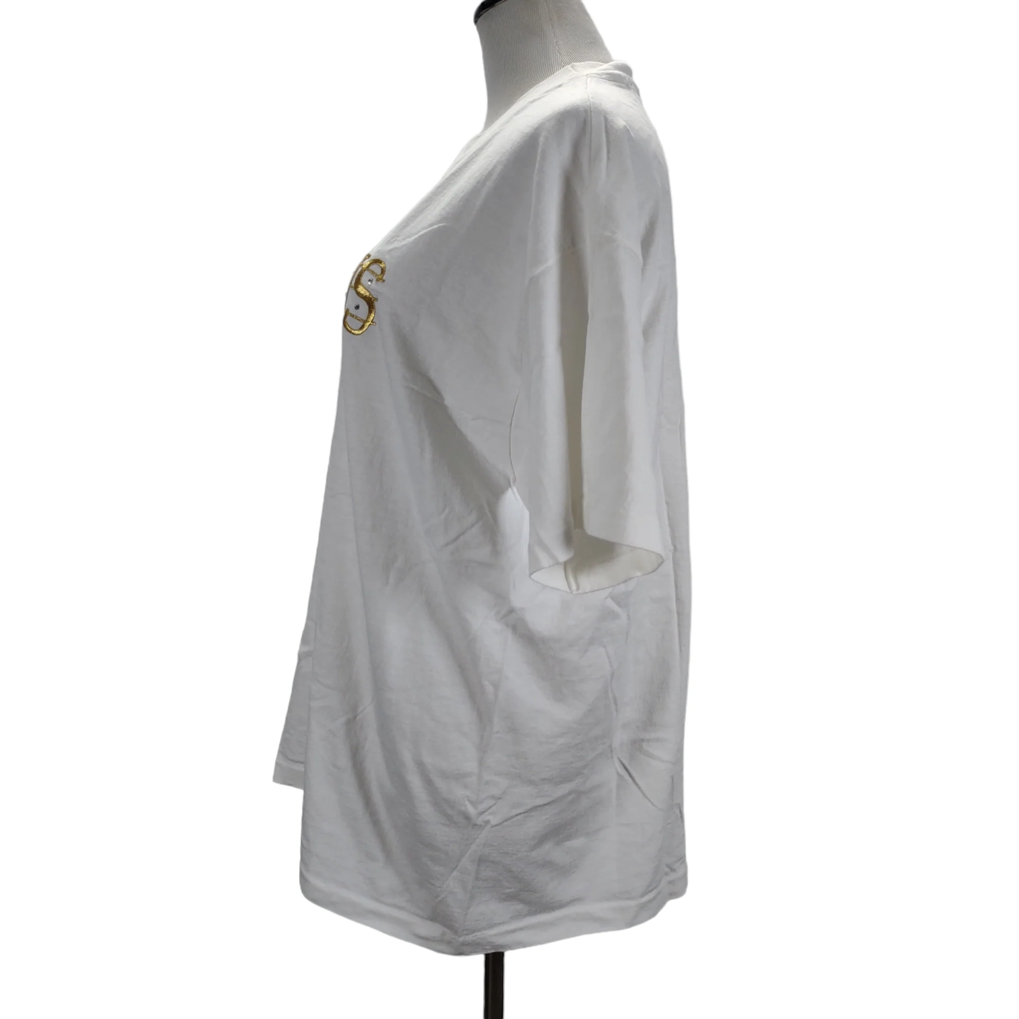 90s Embellished Tennis T-shirt Single Stitch By Bob Mackie Studio - Image 6