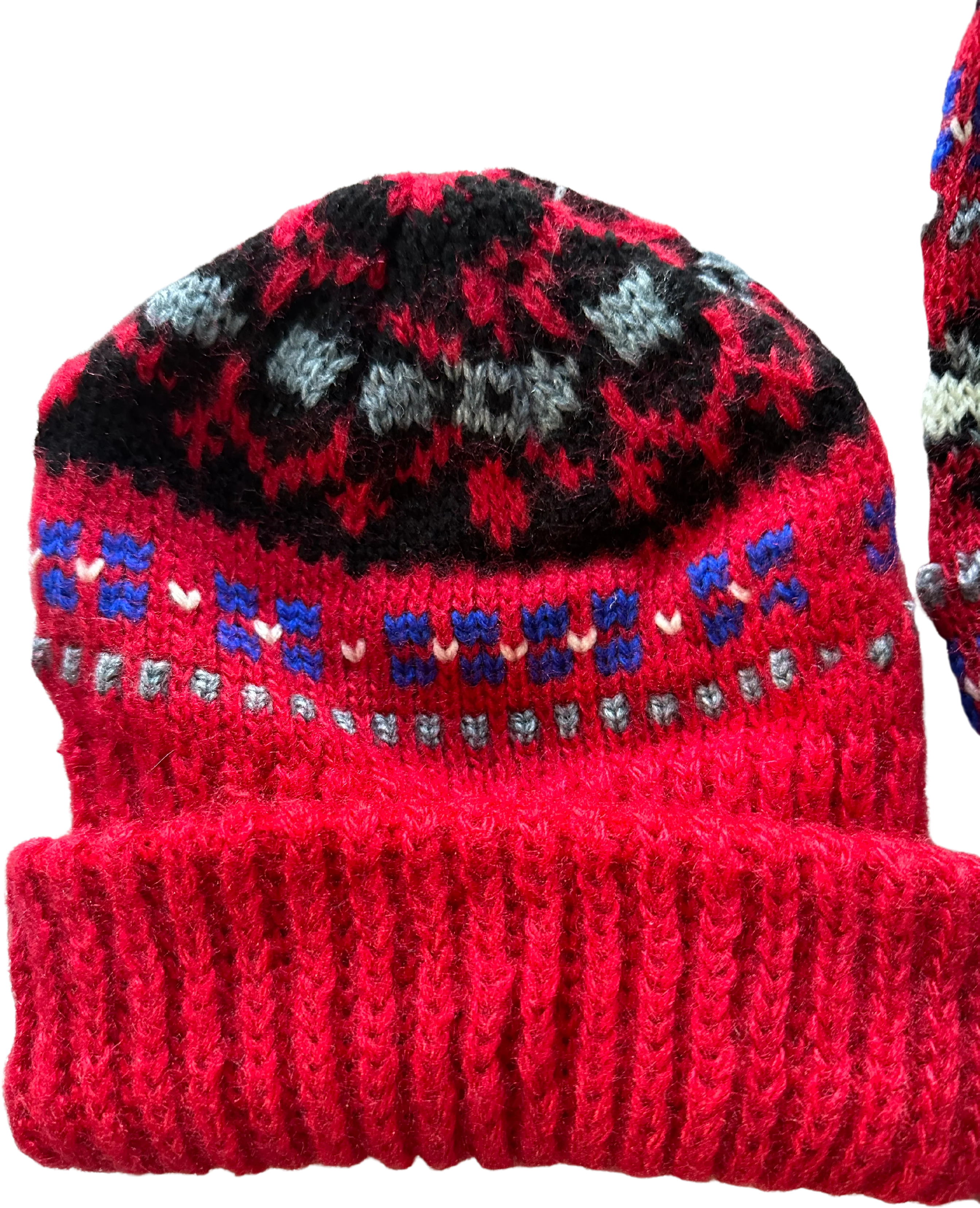 90s Fair Isle Hat Scarf And Gloves Set By Warm Country - Image 2