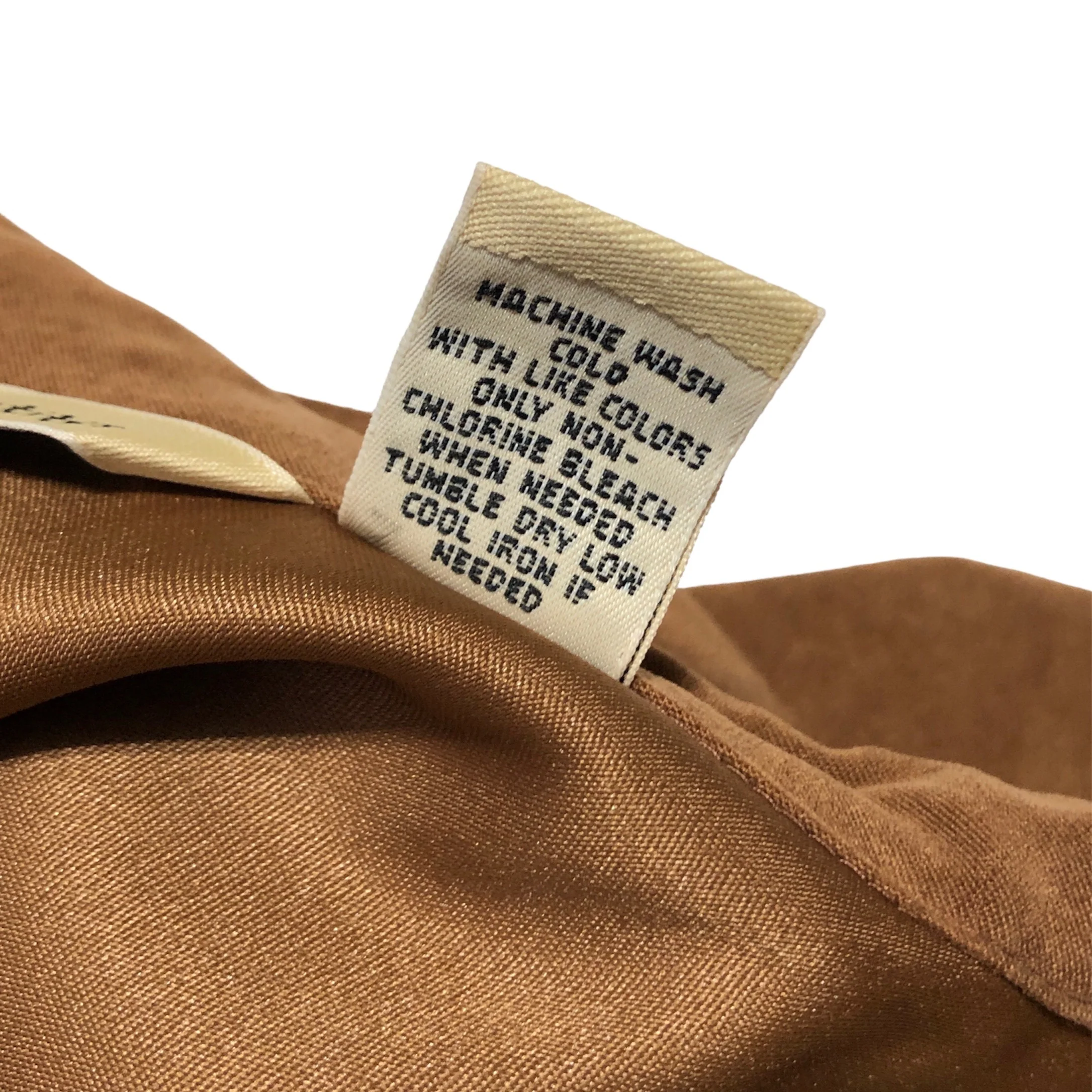 90s Faux Suede Shirt-jacket By Bechamel Petites - Image 7