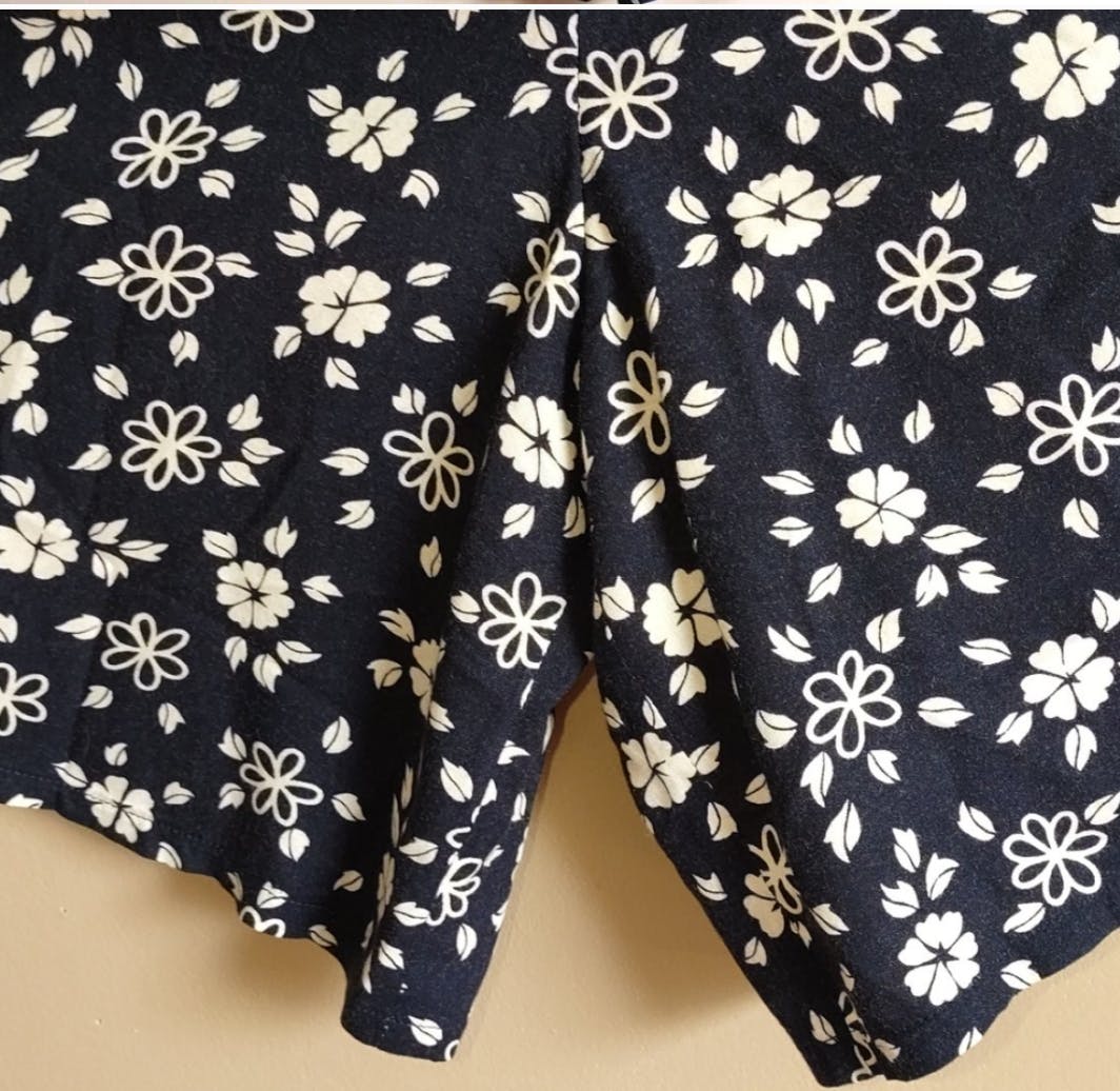 90's Floral Flare Skirt Romper by Westport Ltd. - Image 3
