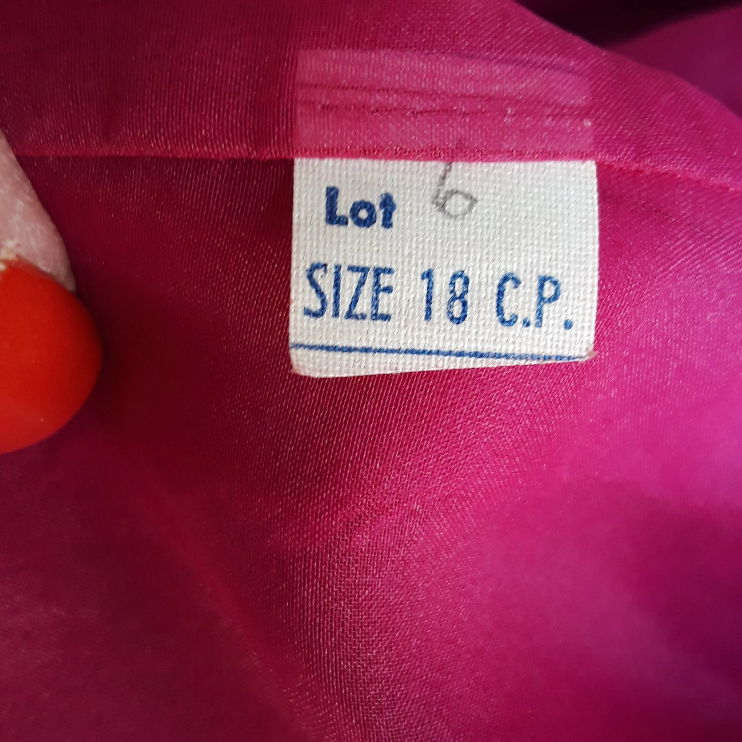 90's Tulip Front Fuchsia Blouse - Image 6