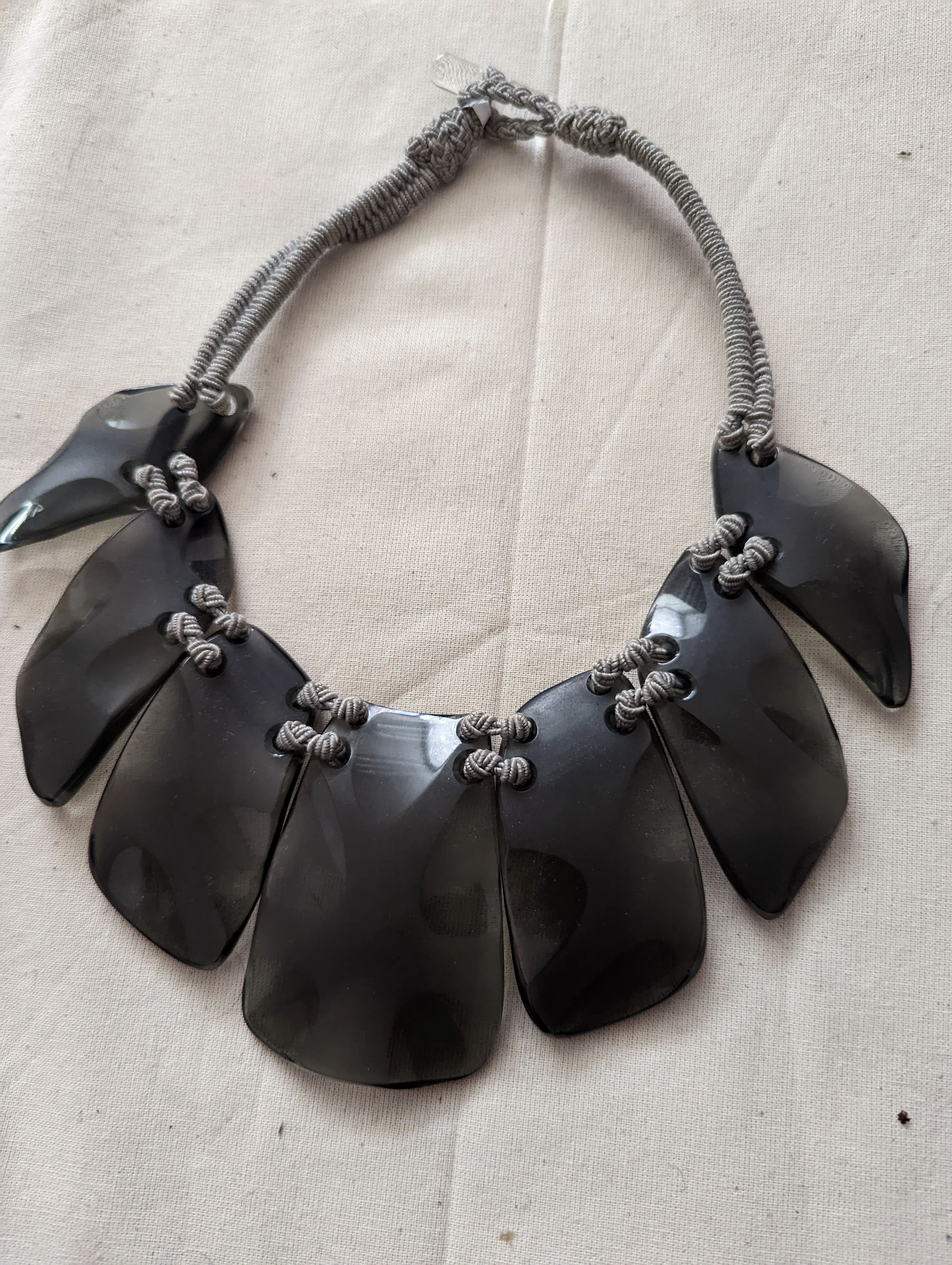 90s Geometric Collar Necklace - Image 8