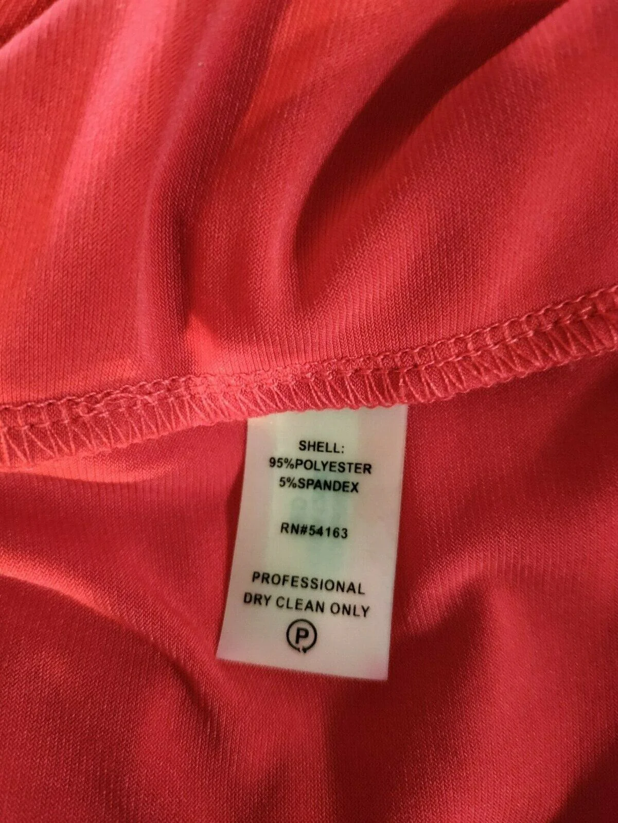 90s Gorgeous Red Ruched Waist Dress - Slinky And Sexy! By Calvin Klein - Image 9