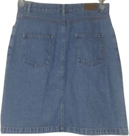 90s High Rise Denim Mini Skirt By Pendleton - Image 2